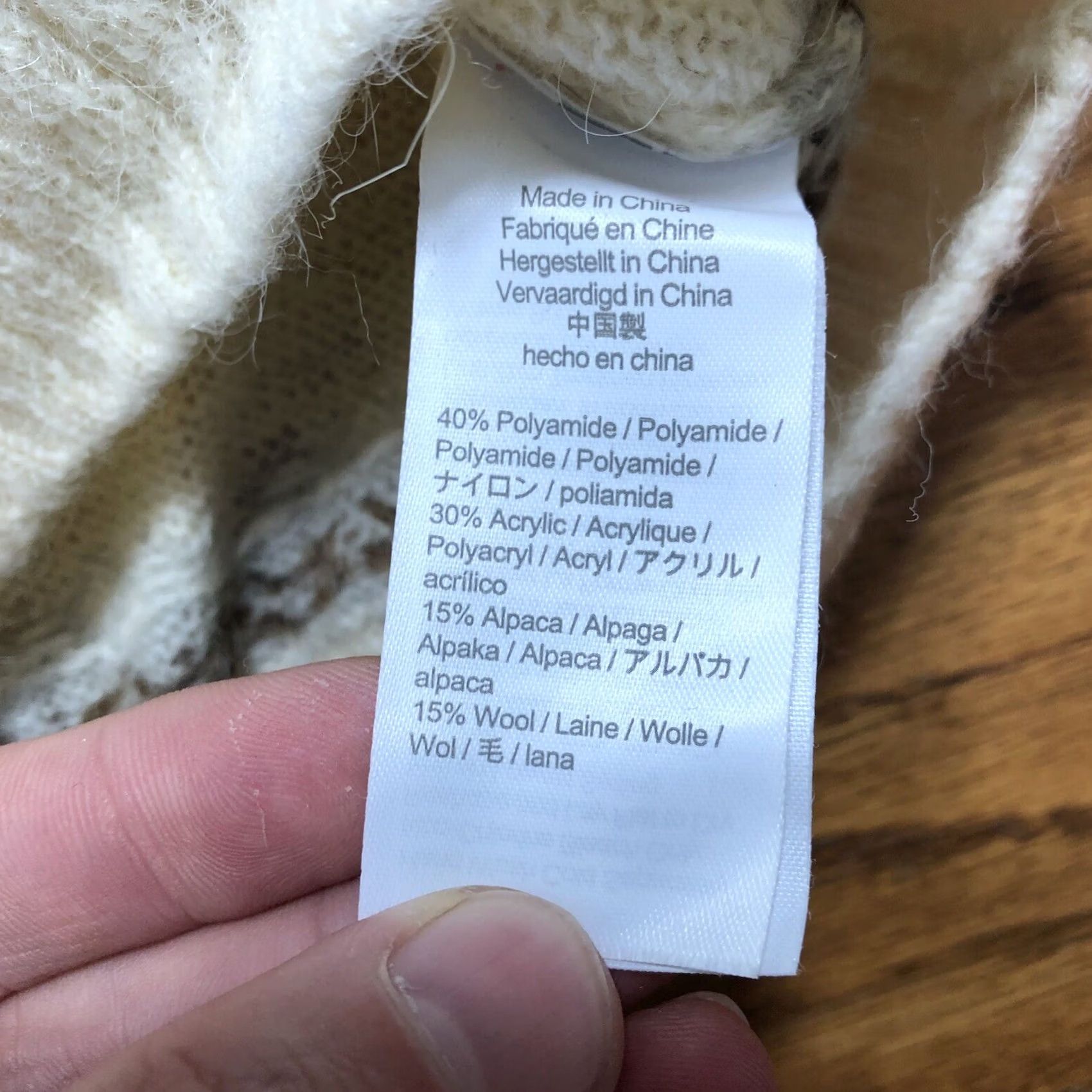 J.Crew J.CREW Sweater Ivory Navy Fair Isle Yoke Puff-Sleeve Womens Tag XS Size XS / US 0-2 / IT 36-38 - 5 Thumbnail