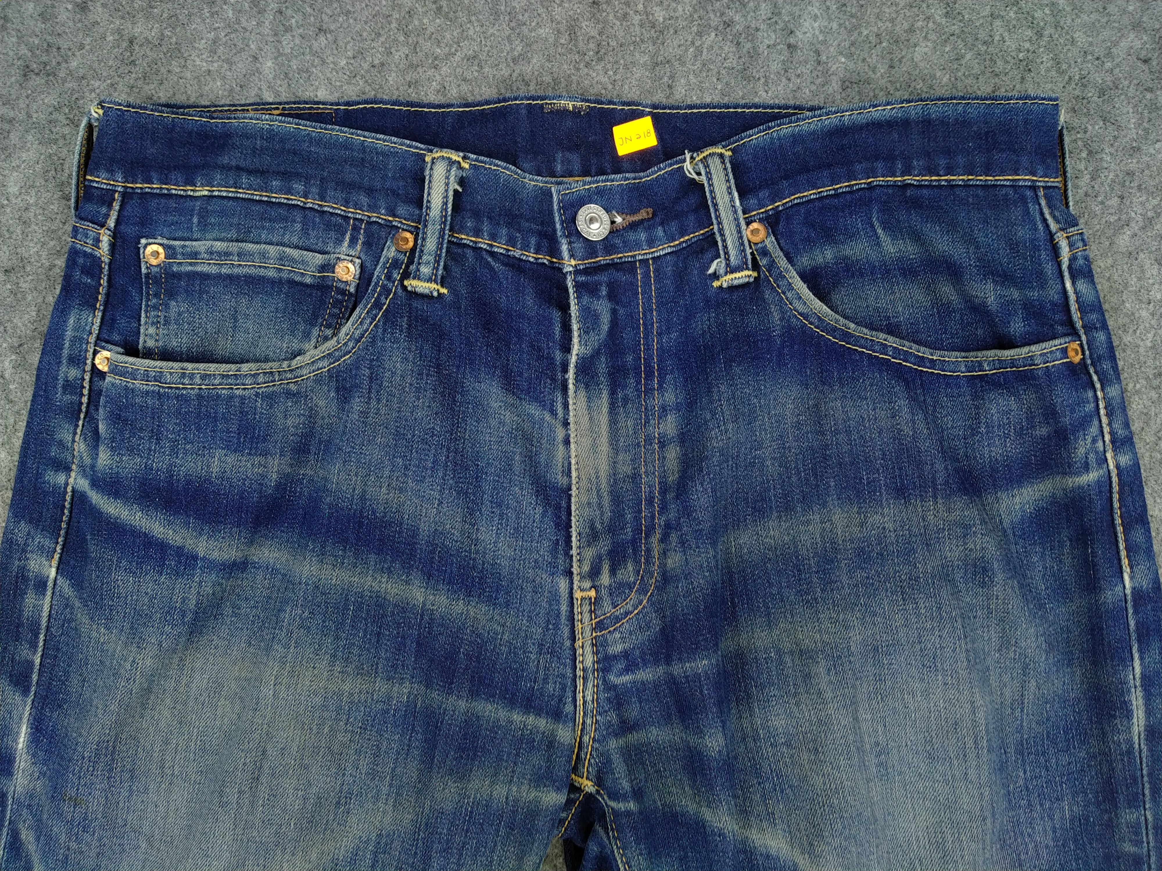 Levi's Levi's 511 Distressed Denim 35x28 -JN218 Size US 35 - 3 Thumbnail