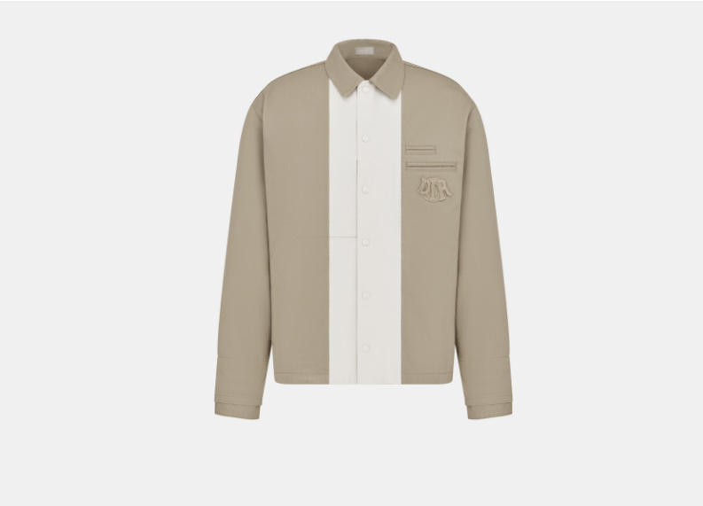 Dior o1w1db10525 483D48 Coach Jacket in Beige Size US S / EU 44-46 / 1 - 1 Thumbnail