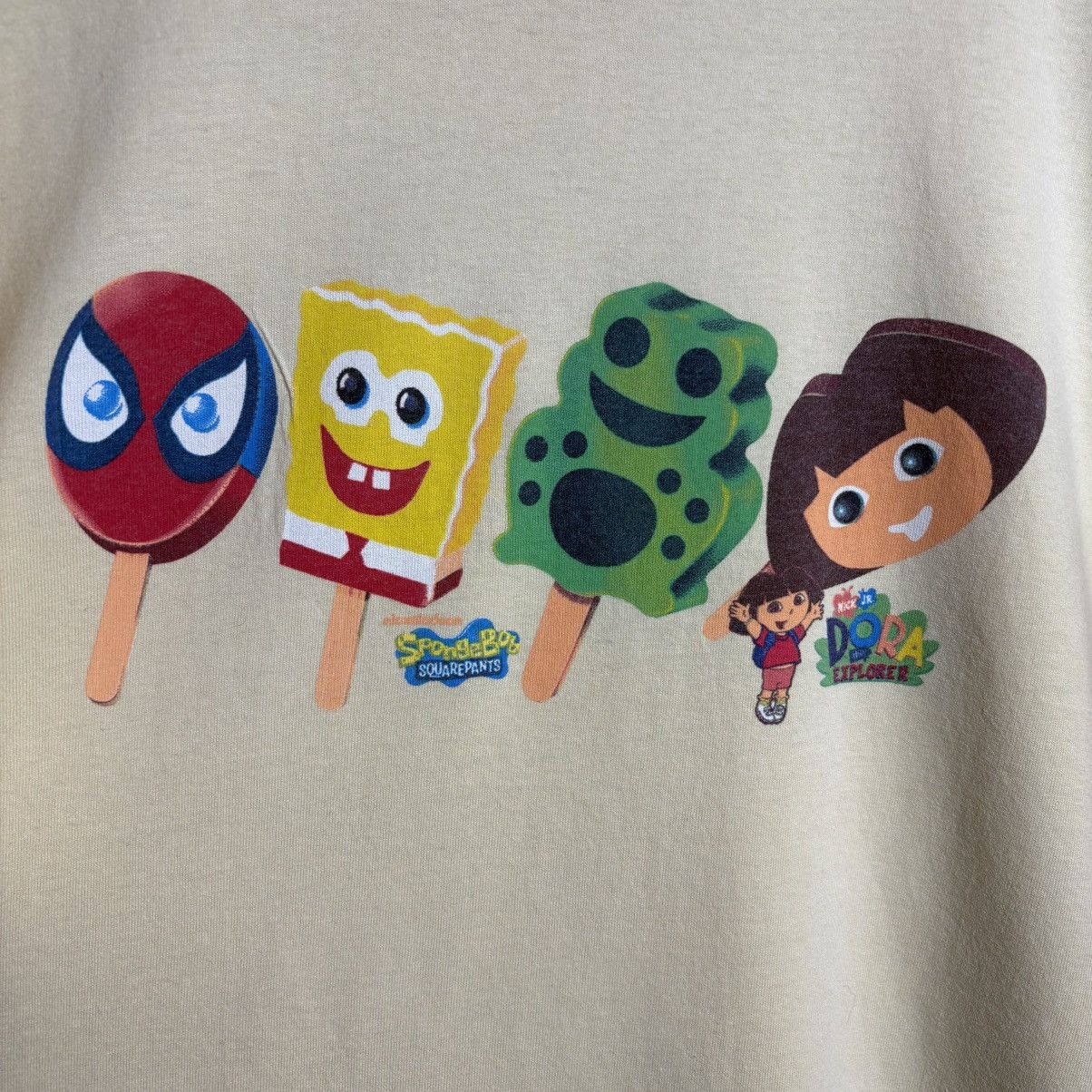 Vintage Vintage Good Humor Ice Cream Spider-Man Sponge Bob Dora Tee Size US XL / EU 56 / 4 - 3 Thumbnail