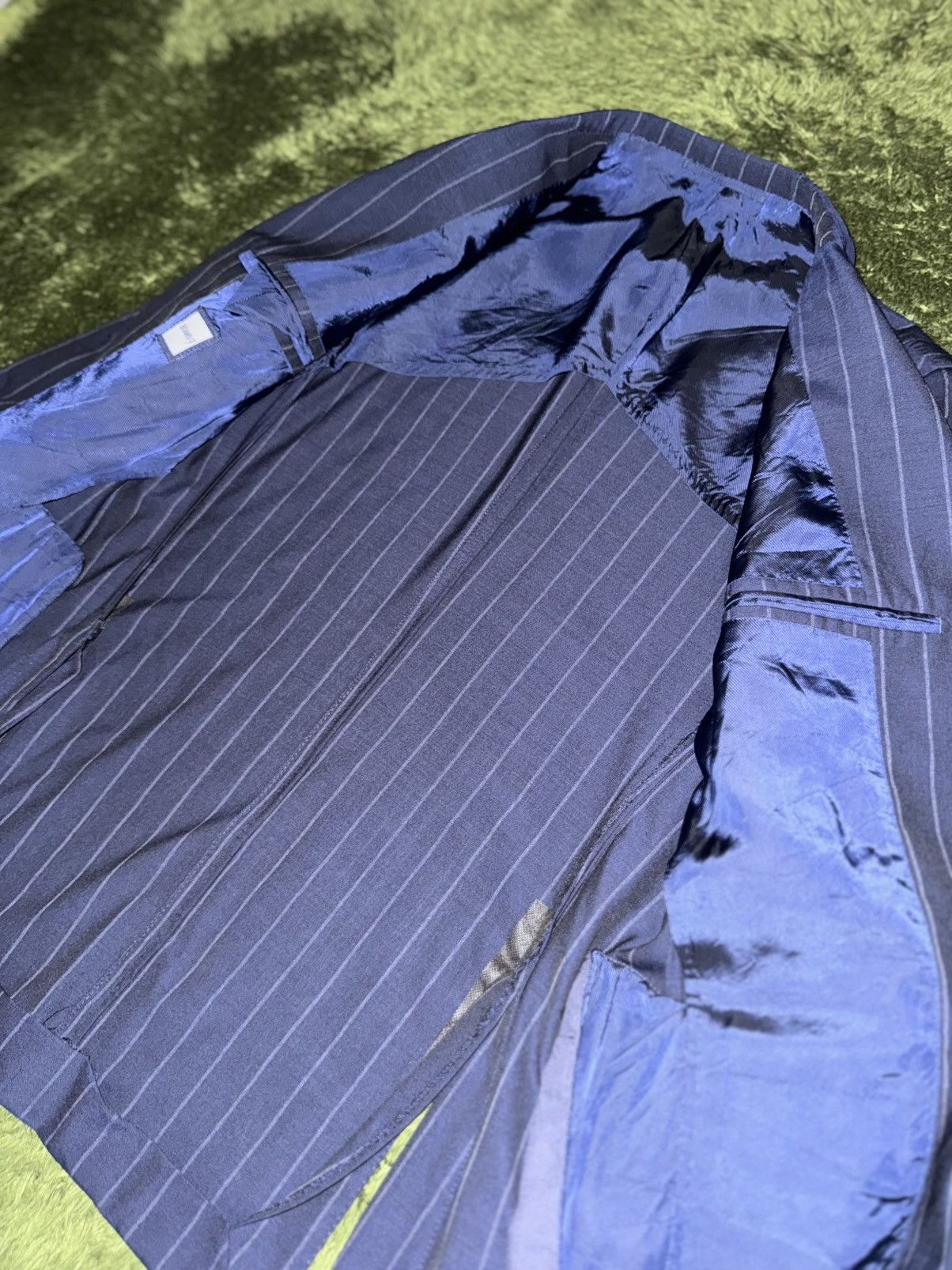 Beams Japan [48] BEAMS F Stripe Blazer — Made in Japan Size 48S - 4 Thumbnail