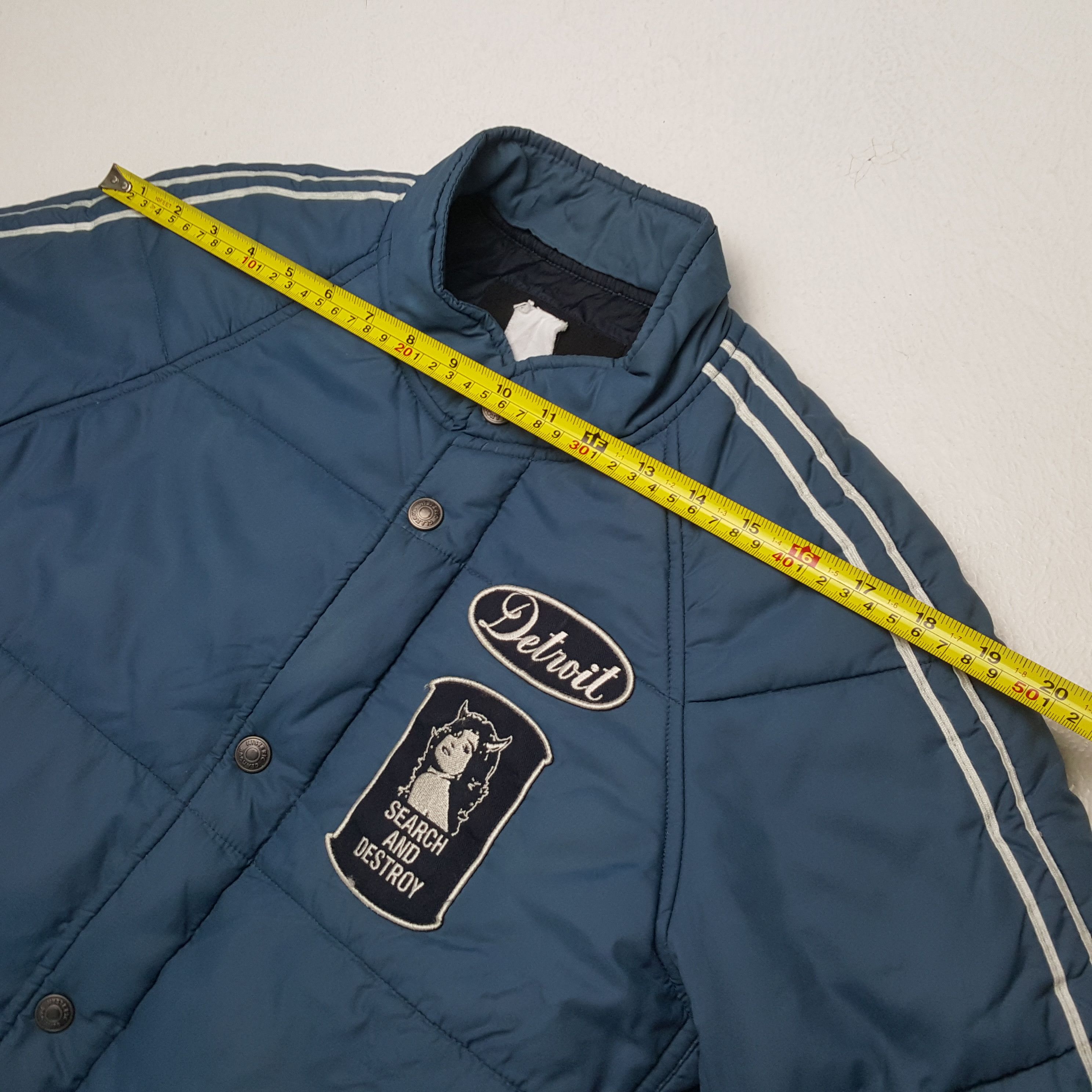 Hysteric Glamour × Japanese Brand × Vintage HYSTERIC GLAMOUR Japanese Brand Custom Art Puffer Jacket Size US S / EU 44-46 / 1 - 5 Thumbnail