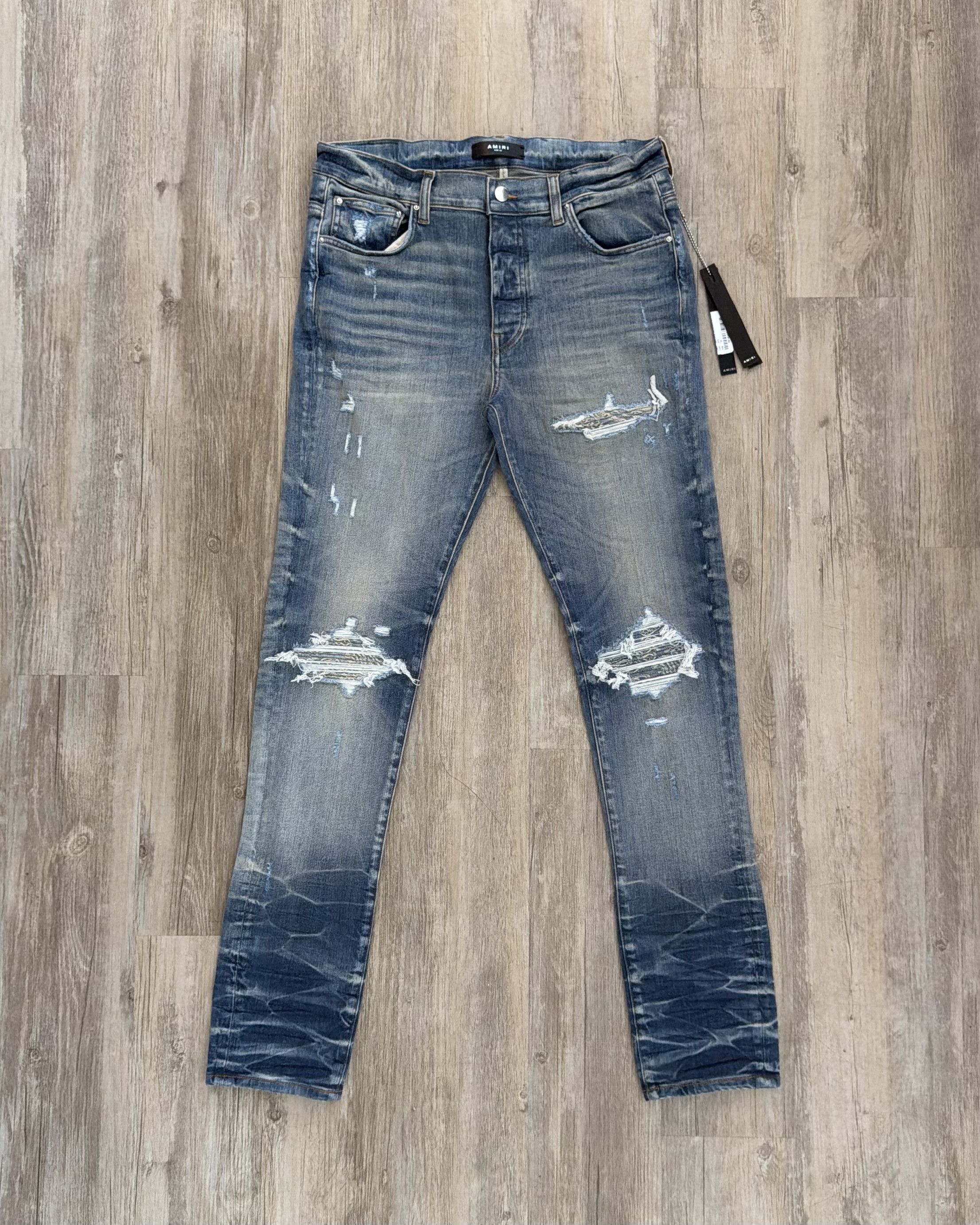 Amiri Amiri Bandana Jacquard MX1 Size US 33 - 1 Thumbnail