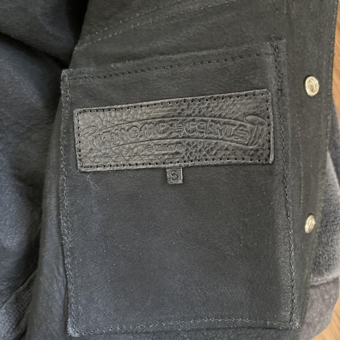 NEW Receipt Chrome Hearts Travis Scott Leather Shirt jacket