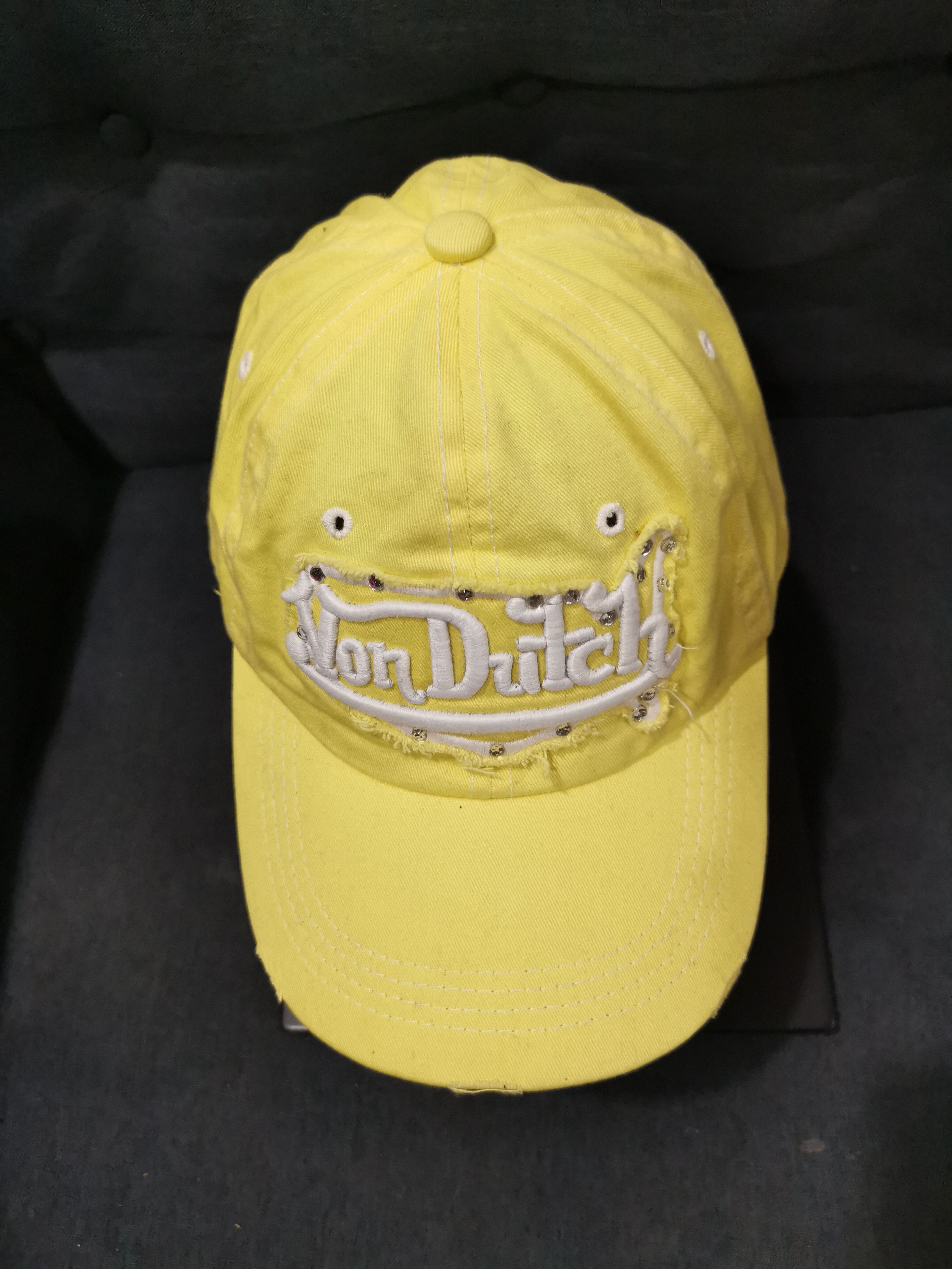 Vintage × Von Dutch Vintage Von Dutch Hats Distressed Design - Embroidery Size ONE SIZE - 6 Thumbnail