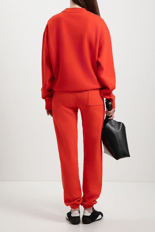 Jil Sander o1loc1c0426 Cotton Trousers in Orange Size 26" / US 2 / IT 38 - 4 Thumbnail