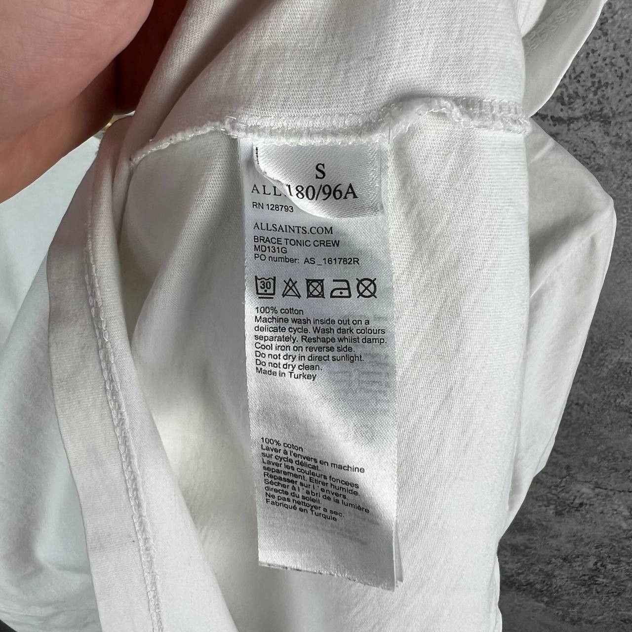 Allsaints Allsaints Basic Vintage Tee Size US S / EU 44-46 / 1 - 3 Thumbnail