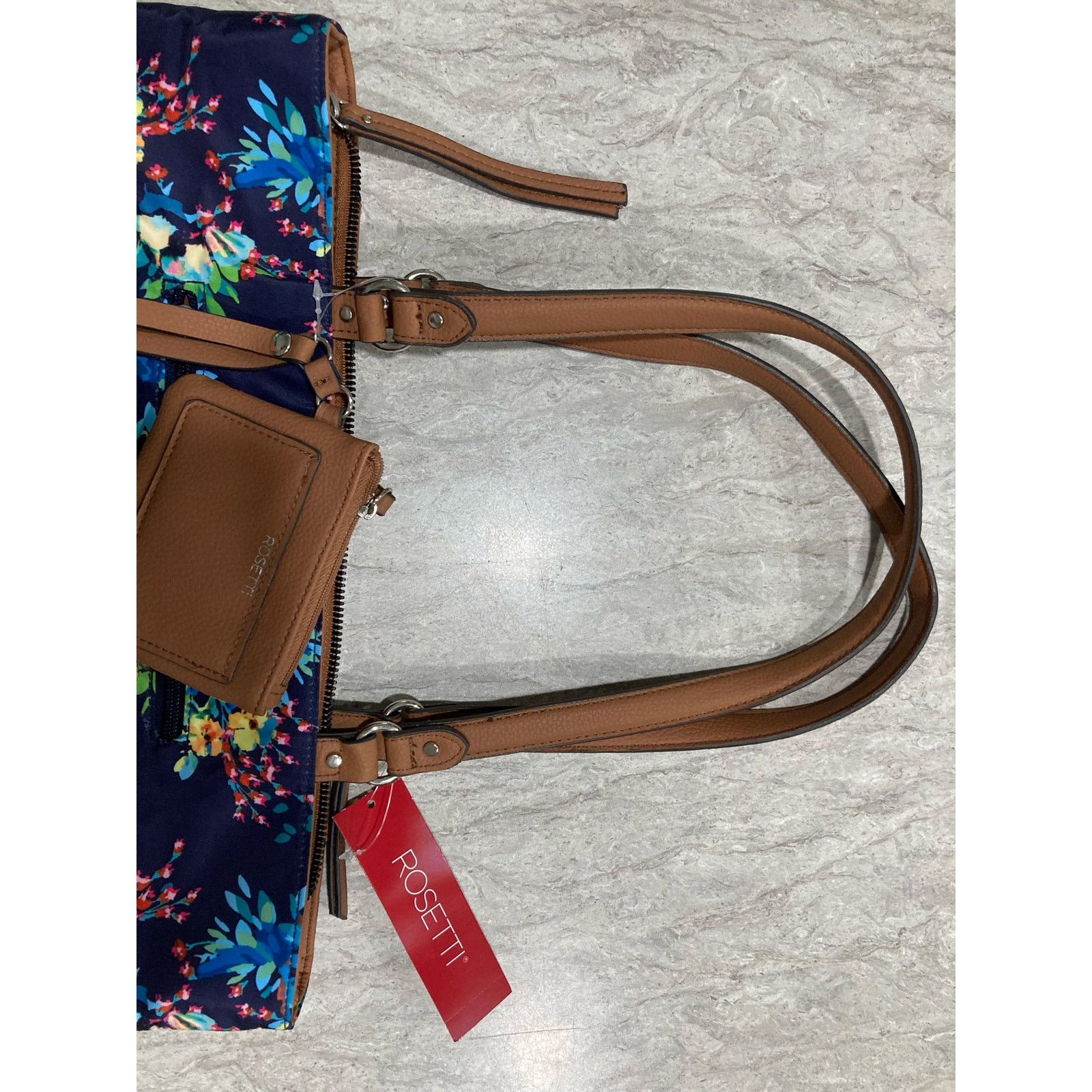Other Rosetti Taryn Floral Shoulder Bag Multicolor Leatherette Size ONE SIZE - 8 Thumbnail