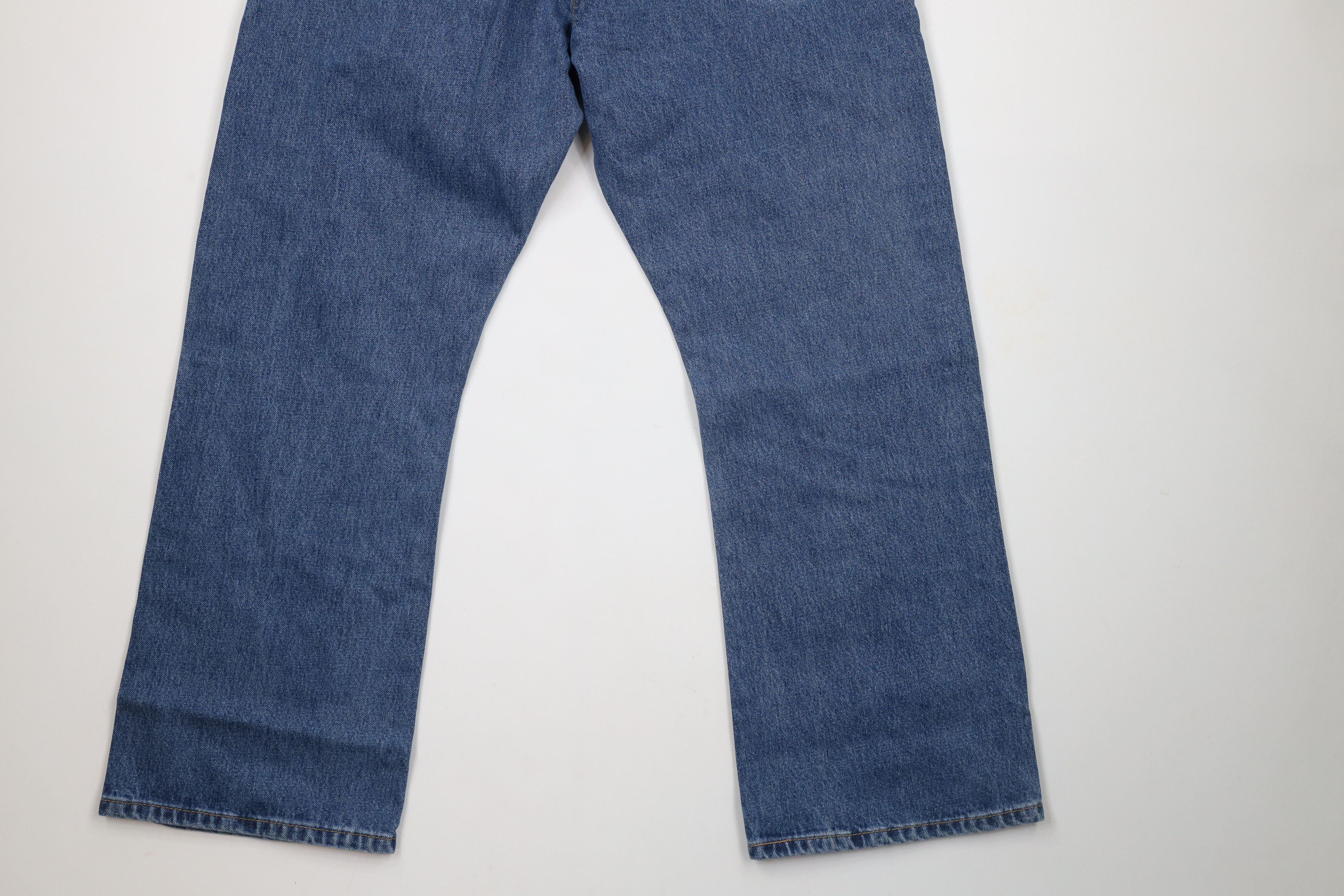 Levi's × Vintage Vintage Y2K Levis 517 Bootcut Flared Denim Jeans Blue Size US 42 / EU 58 - 12 Thumbnail