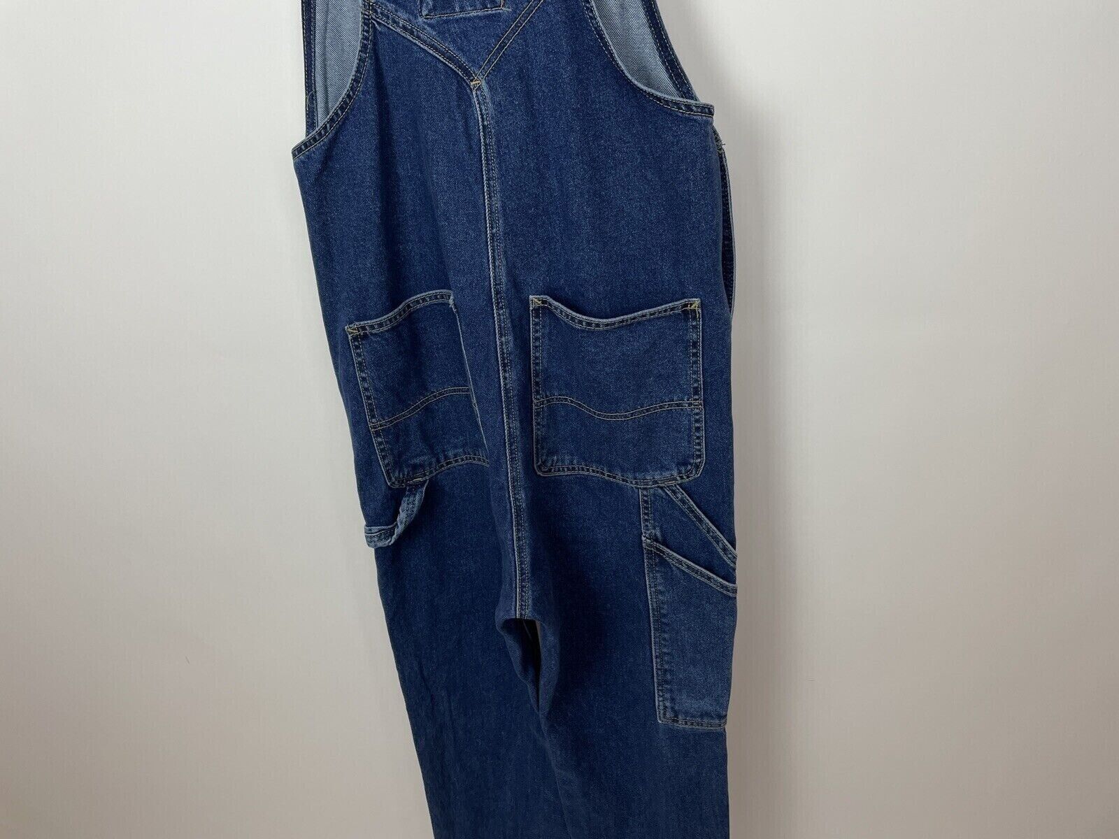 Karl Kani Men's Karl Kani Blue Denim Overalls Jumpsuit Pants Jeans Size US 30 / EU 46 - 10 Thumbnail