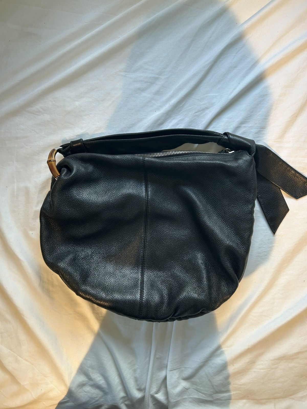 バッグ Gucci Archive Bamboo Leather ShoulderBag Archive Gucci Bamboo Leather ShoulderBag