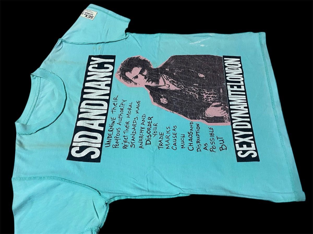 Japanese Brand × Vintage Vintage Sid and Nancy Tees by Sexy Dynamite London Original Size US XS / EU 42 / 0 - 6 Thumbnail