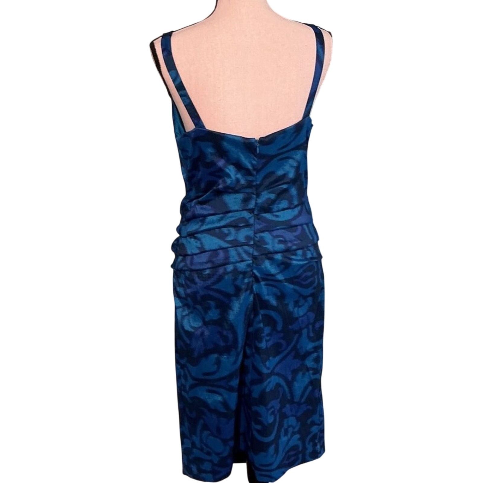 Other S.L. Fashions Teal Knee Length Dress Women Size 14 Casual Size XL / US 12-14 / IT 48-50 - 3 Thumbnail