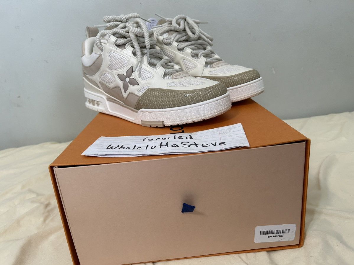 LV SKATE SNEAKER BEIGE – OBTAIND