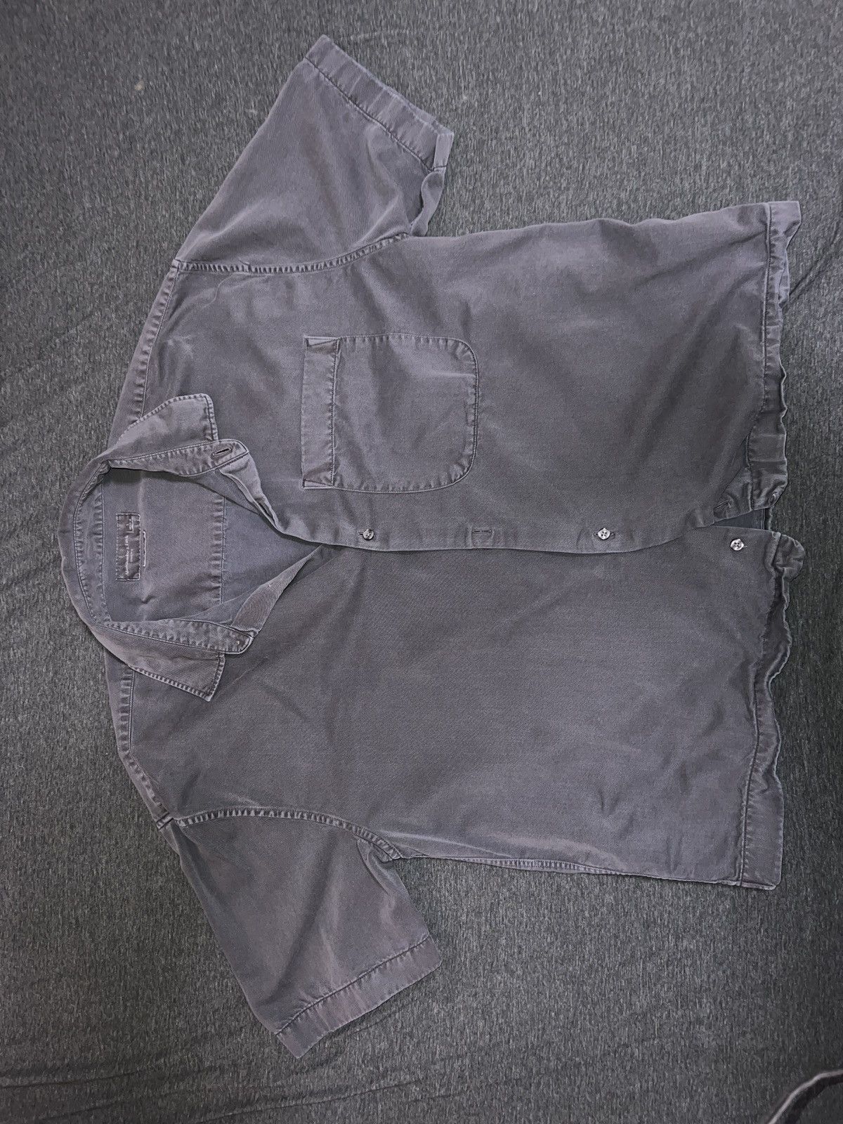 Abercrombie & Fitch A&F Black/Washed Worker shirt Size US L / EU 52-54 / 3 - 3 Thumbnail