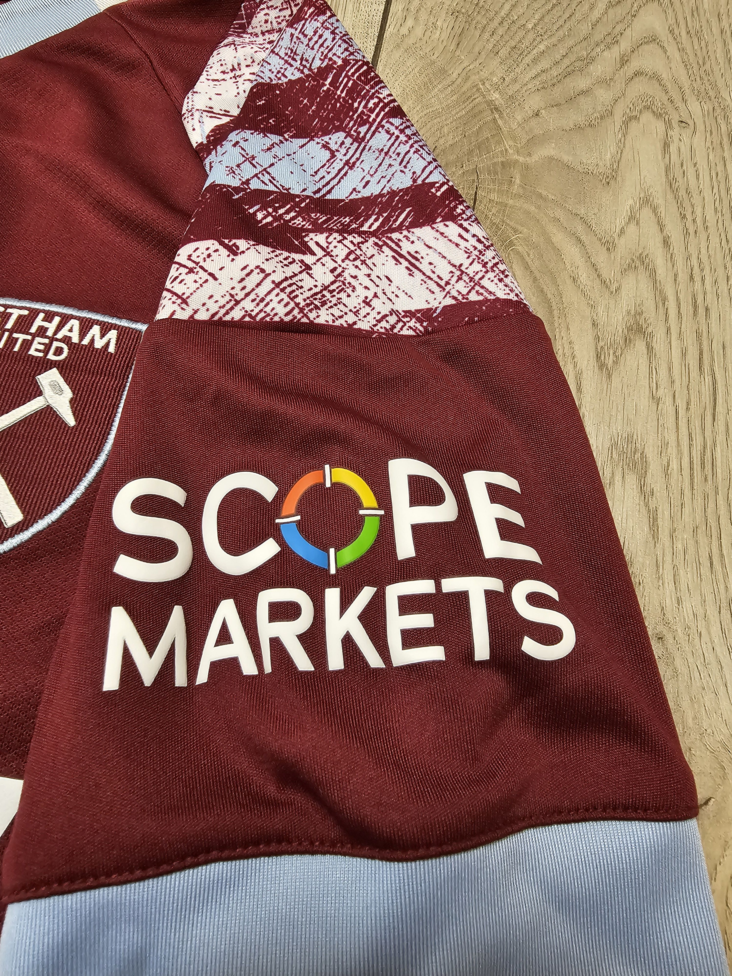 Umbro WEST HAM UNITED 2022 2023 HOME FOOTBALL SHIRT SOCCER JERSEY Size US S / EU 44-46 / 1 - 8 Thumbnail