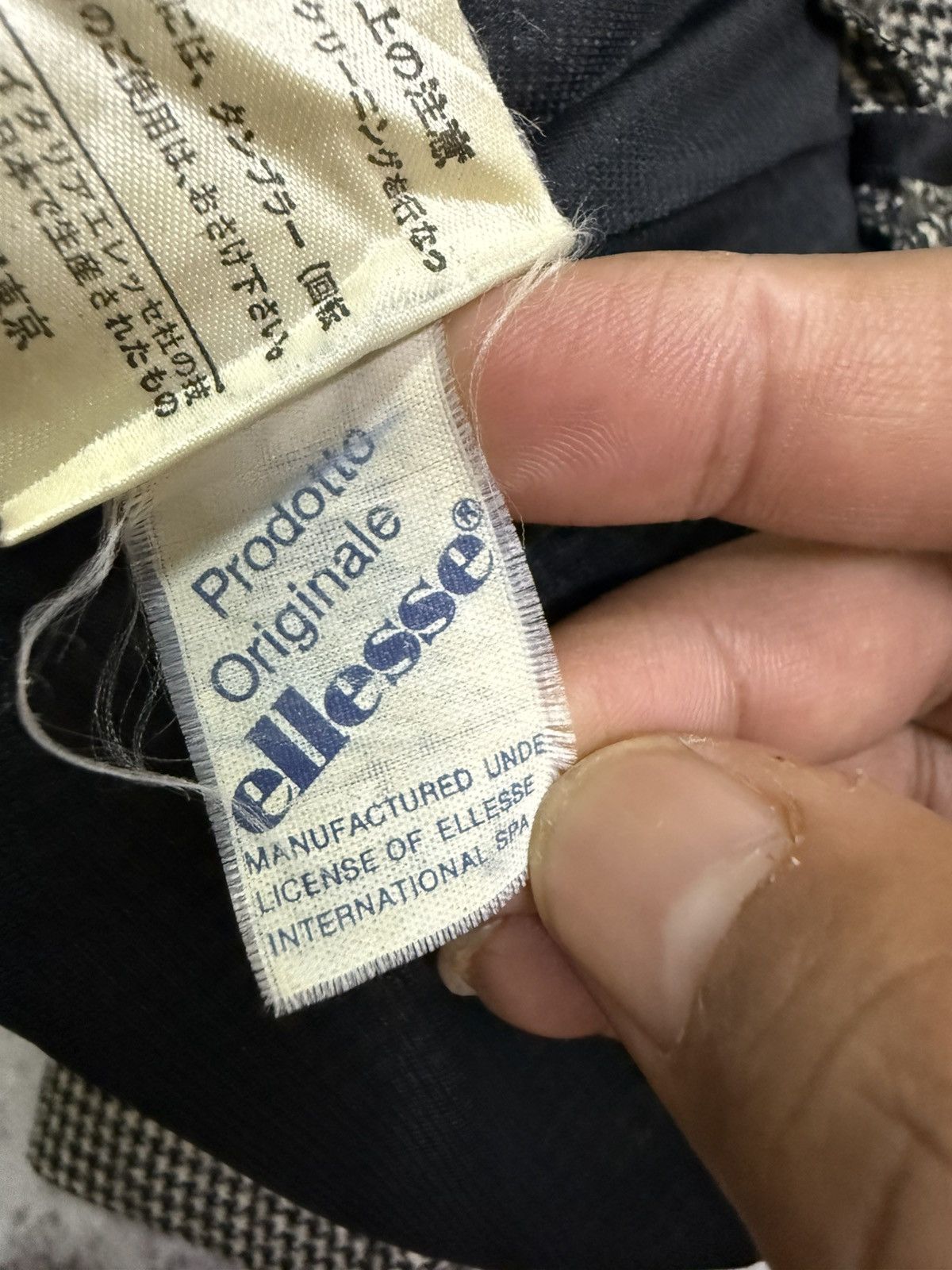 Ellesse Vintage Ellesse Golf Wide Leg Plated Wool Short Pants Size 26" / US 2 / IT 38 - 11 Thumbnail