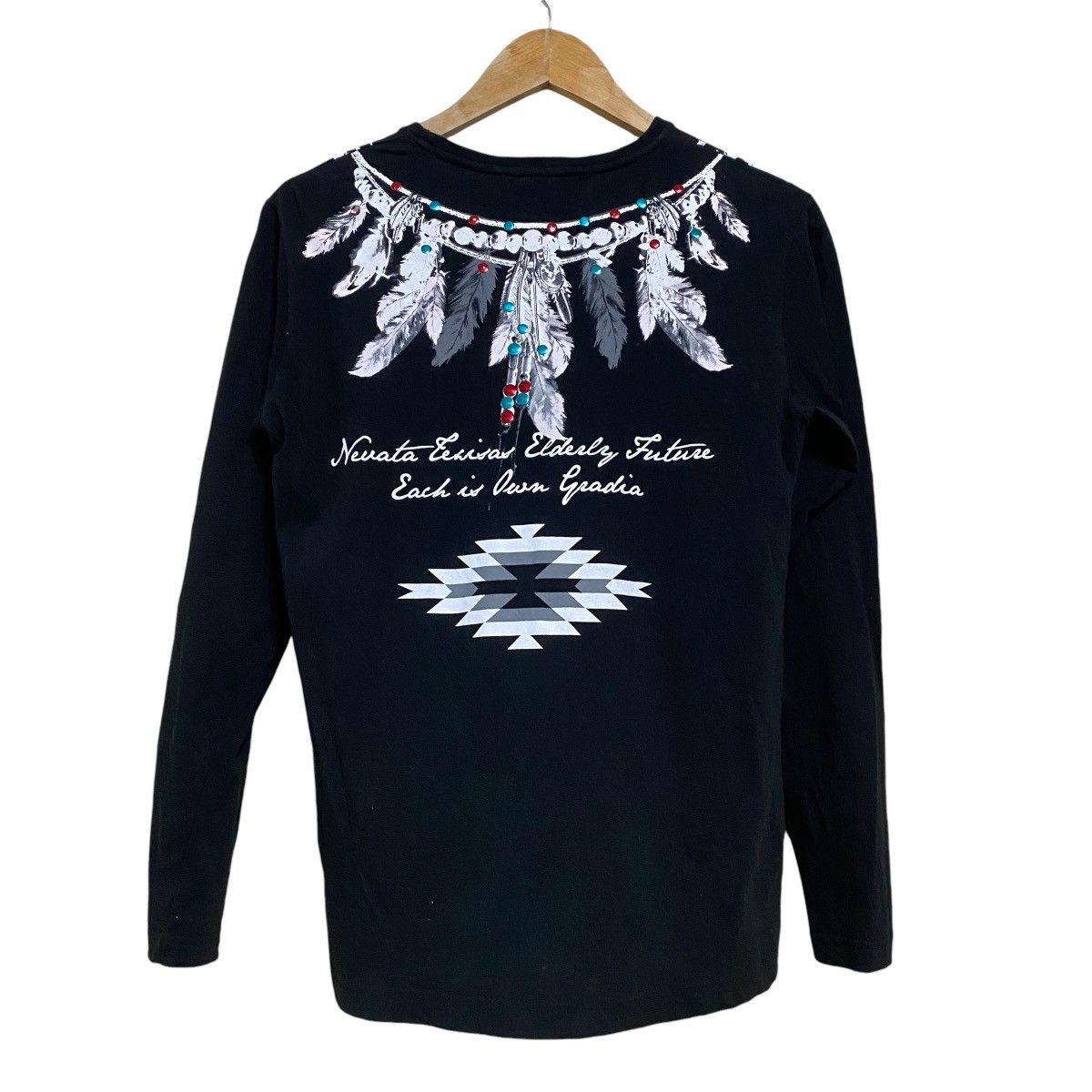 Japanese Brand LIQUID BOY Feather Trompe Loeil Shirt longsleeve Size US M / EU 48-50 / 2 - 12 Thumbnail