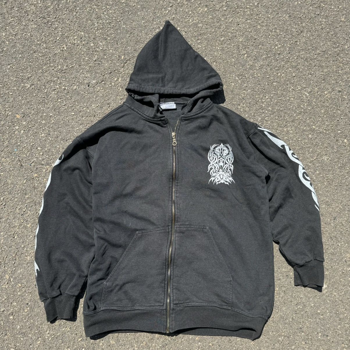 Vintage vintage hoodie 90s japanese zip rare designer motorhead Size US L / EU 52-54 / 3 - 1 Thumbnail