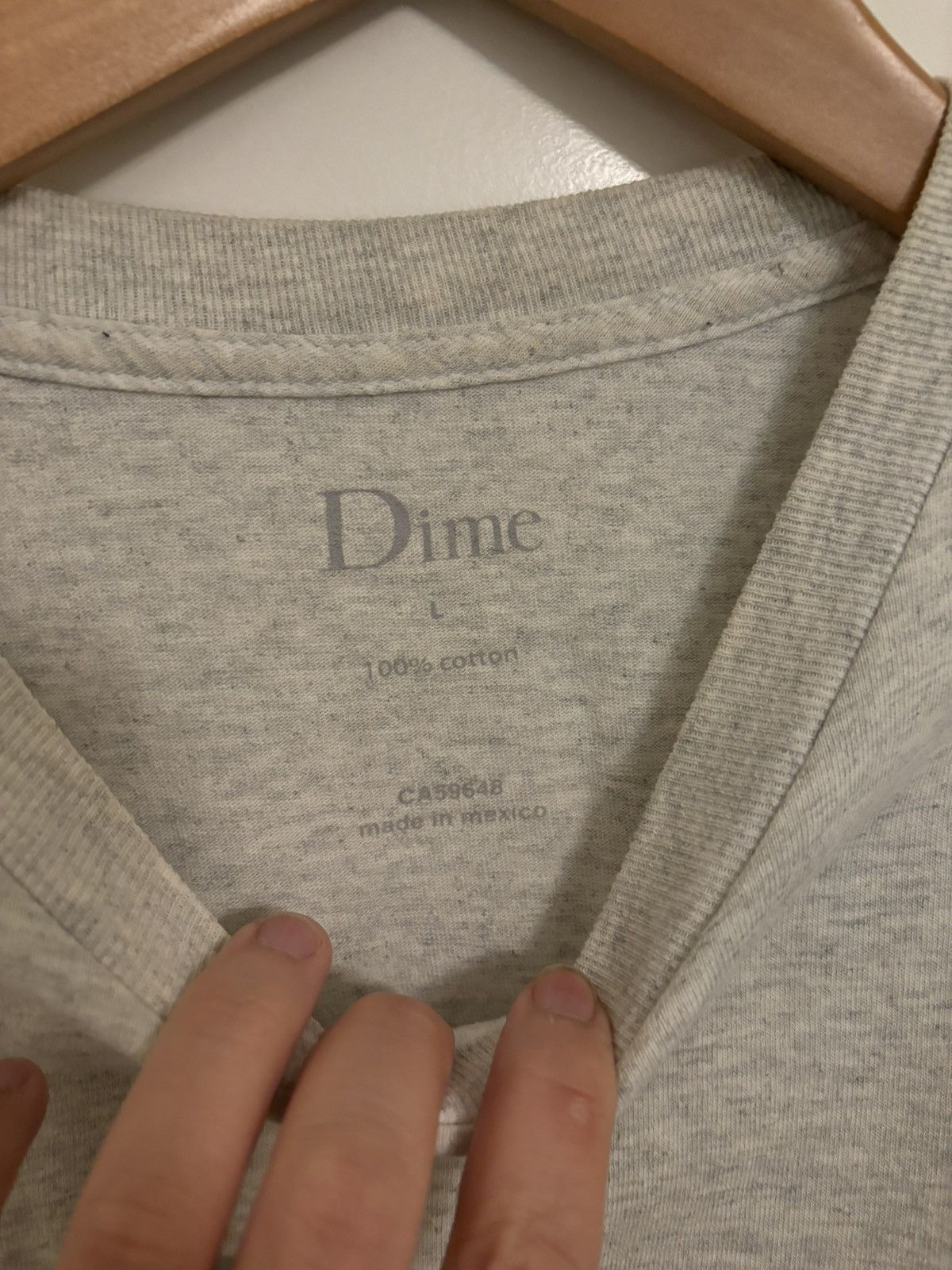 Dime dime long sleeve logo longsleeve tee Size US L / EU 52-54 / 3 - 3 Thumbnail