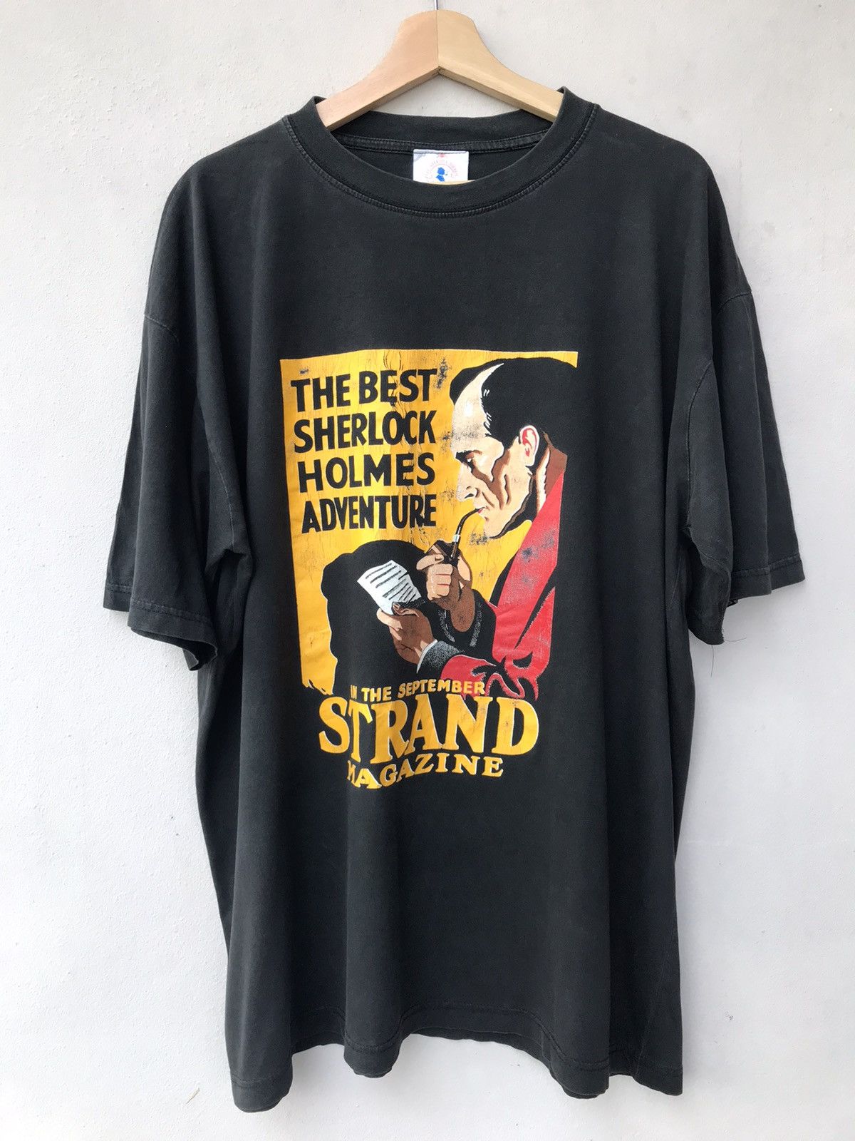 Vintage The Best Sherlock Holmes Adventure Tee Size US XXL / EU 58 / 5 - 1 Thumbnail