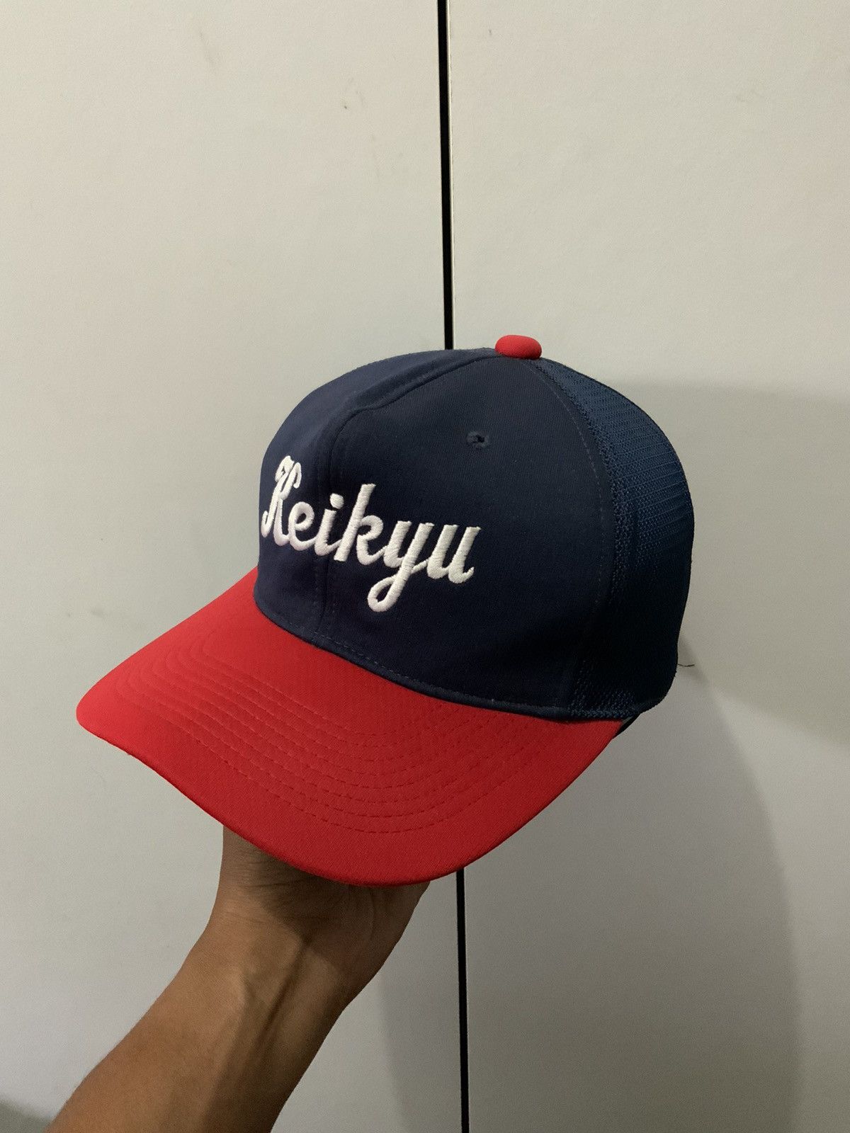 Japanese Brand Keikyu spellout indigo Japan Trucker Hat Size ONE SIZE - 1 Thumbnail