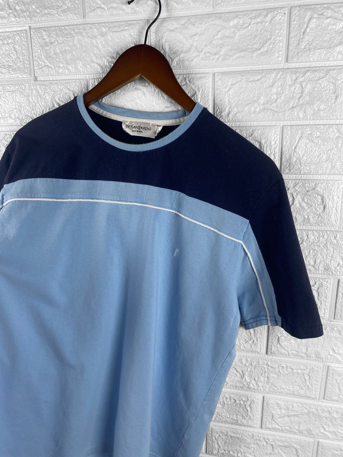 Yves Saint Laurent Vintage YSL Yves Saint Laurent T-shirt Size M Size US M / EU 48-50 / 2 - 2 Thumbnail