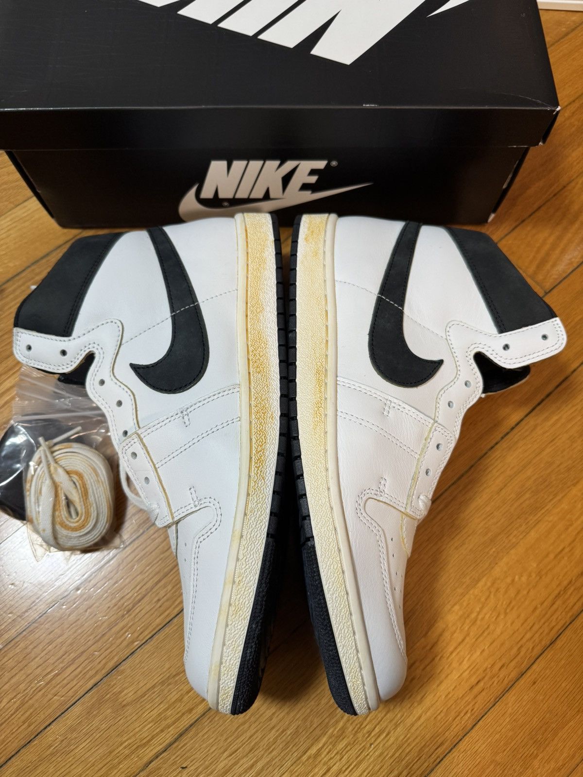 A Ma Maniere × Jordan Brand × Nike Jordan air ship PE SP high a ma maniere Size US 13 / EU 46 - 3 Thumbnail