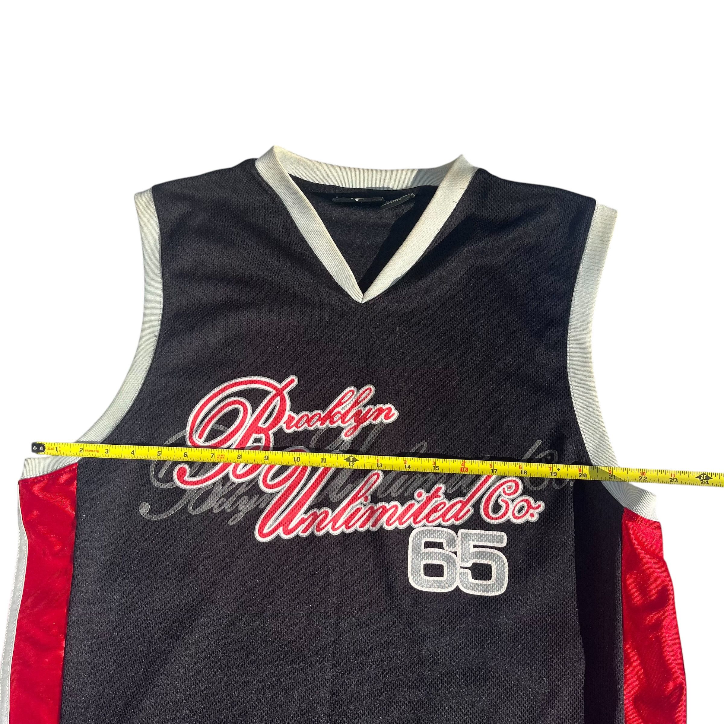 Brooklyn Clothing × Vintage VINTAGE Brooklyn Unlimited Co. Basketball Jersey Size US XL / EU 56 / 4 - 3 Thumbnail