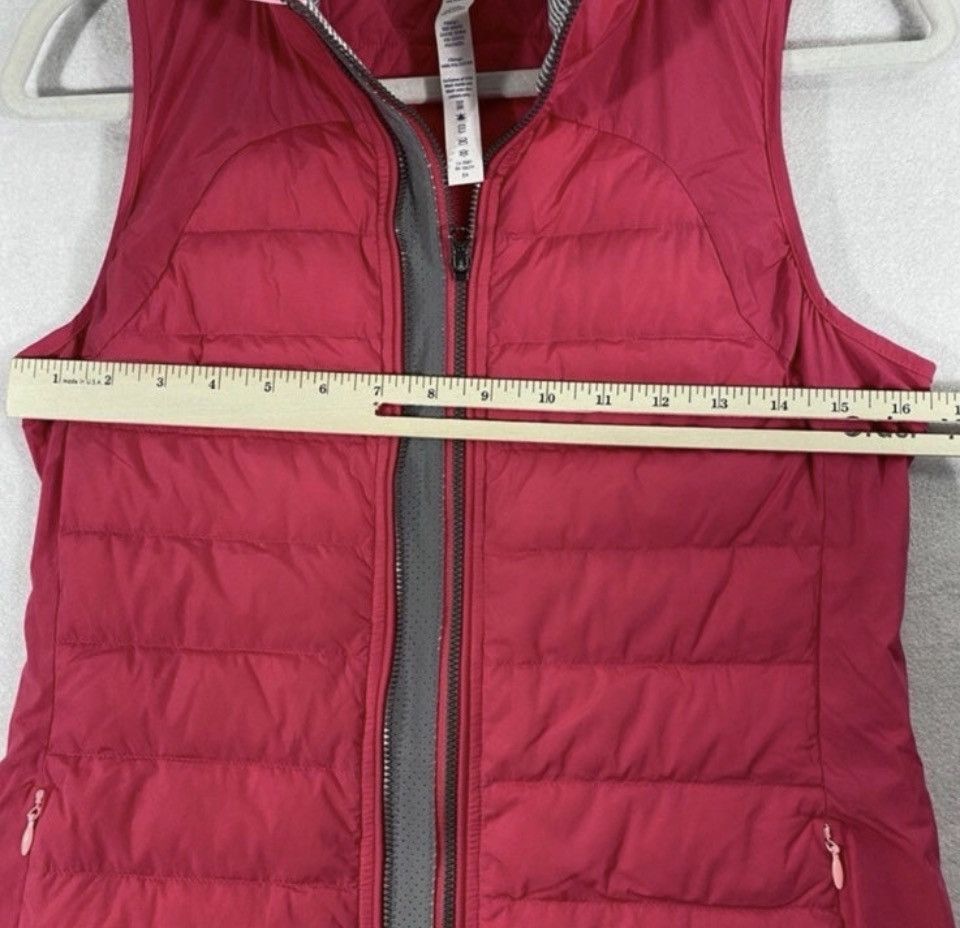 Lululemon Lululemon fluffed up Down vest in Hot Pink size 6 Size M / US 6-8 / IT 42-44 - 7 Thumbnail