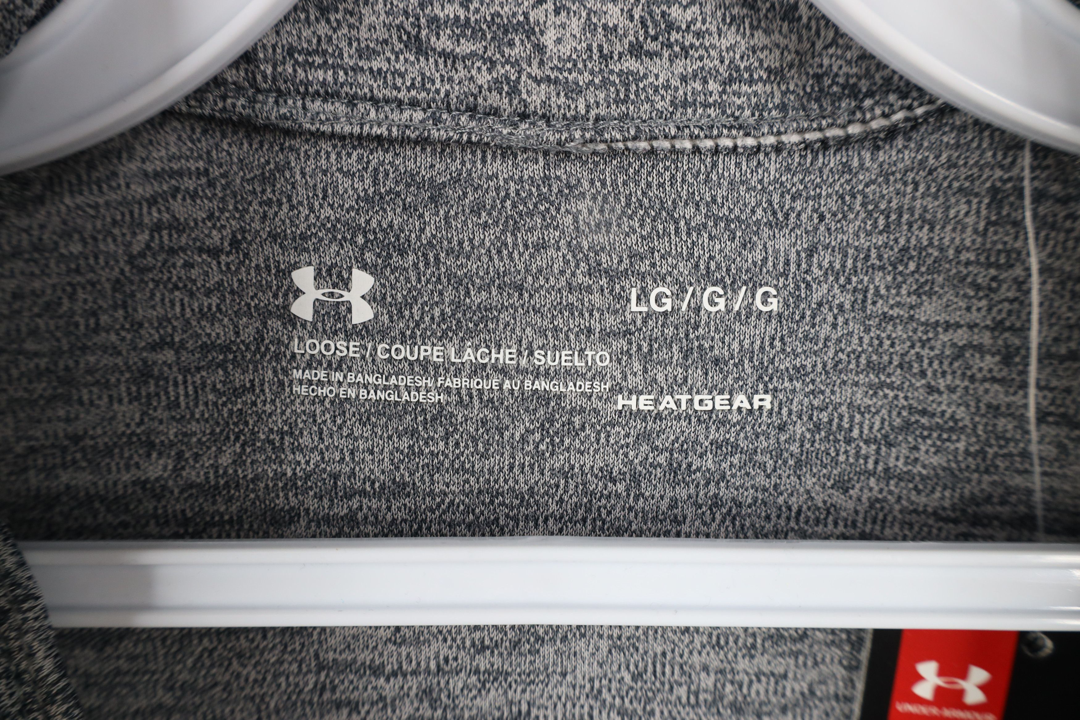 Under Armour × Vintage New Under Armour HeatGear Half Zip Pullover Jacket Top Gray Size L / US 10 / IT 46 - 8 Thumbnail