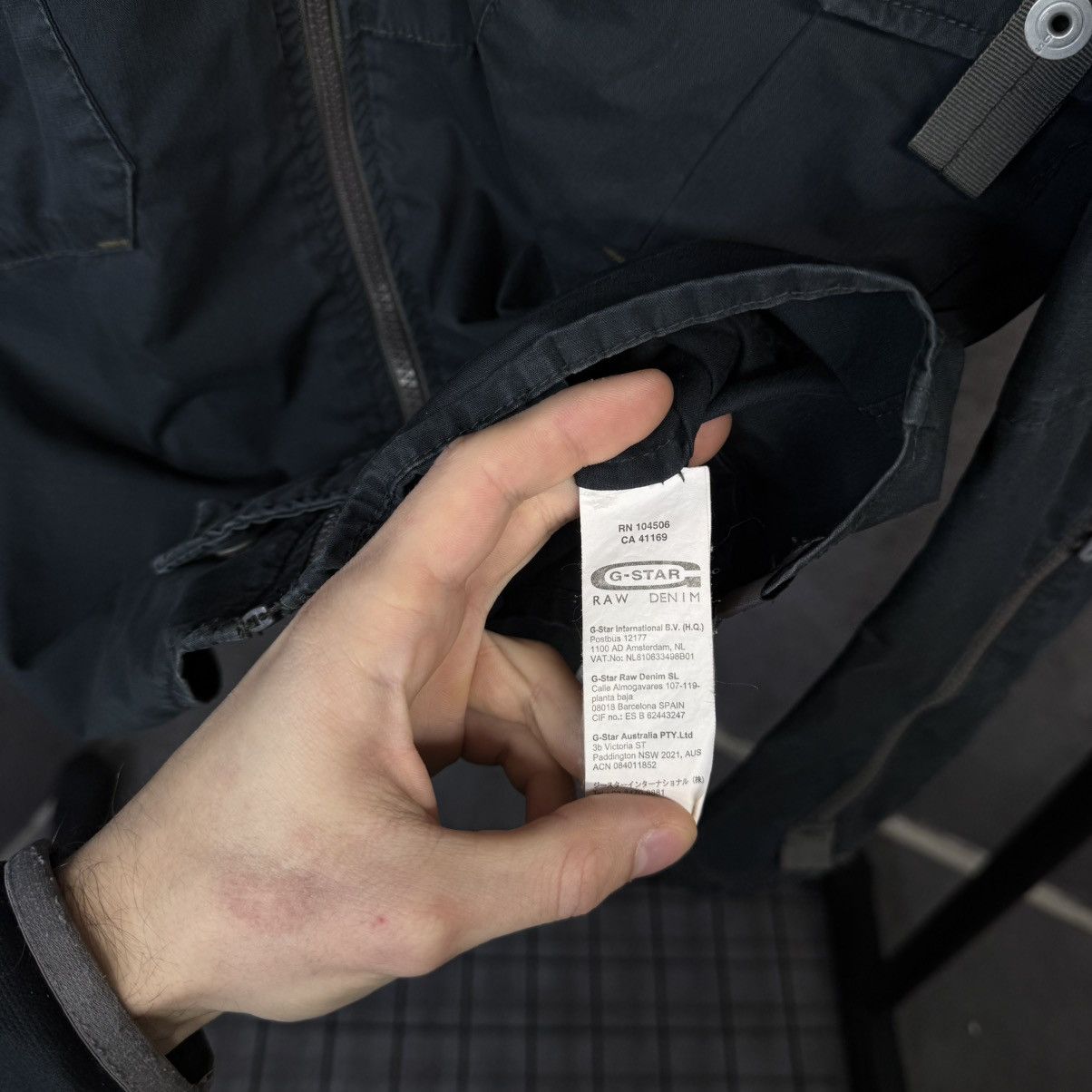 G-Star × Japanese Brand × Vintage G-Star Raw Cargo Jacket Vintage Size US M / EU 48-50 / 2 - 9 Thumbnail
