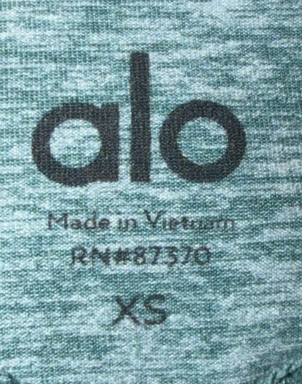 Alo Yoga ALO YOGA HIGH WAIST ALOSOFT LOUNGE LEGGING 27”LIGHT GREEN XS Size 26" / US 2 / IT 38 - 2 Thumbnail