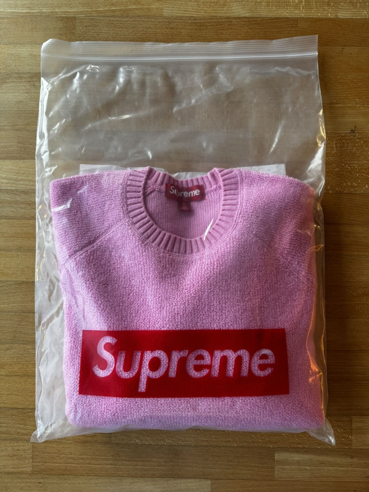 Supreme Small Box Terry Sweater Size US S / EU 44-46 / 1 - 5 Thumbnail