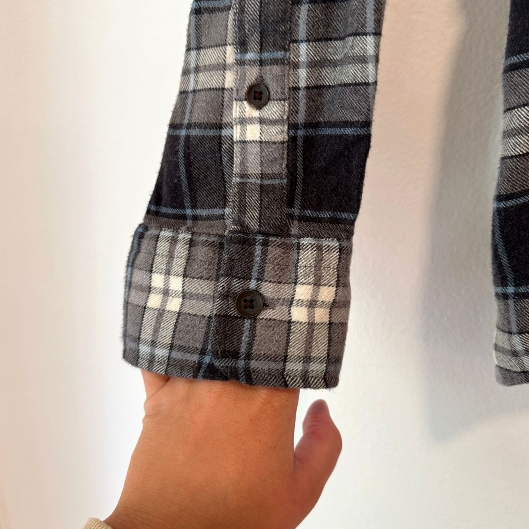 Faherty Faherty Flannel Shirt Button Down Plaid Outdoor Polar Night XXL Size US XXL / EU 58 / 5 - 7 Thumbnail