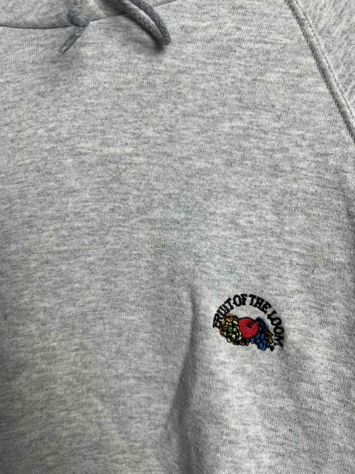 Fruit Of The Loom × Vintage Vintage 90s Fruit of the loom basic blank boxy baggy hoodie Size US M / EU 48-50 / 2 - 5 Thumbnail