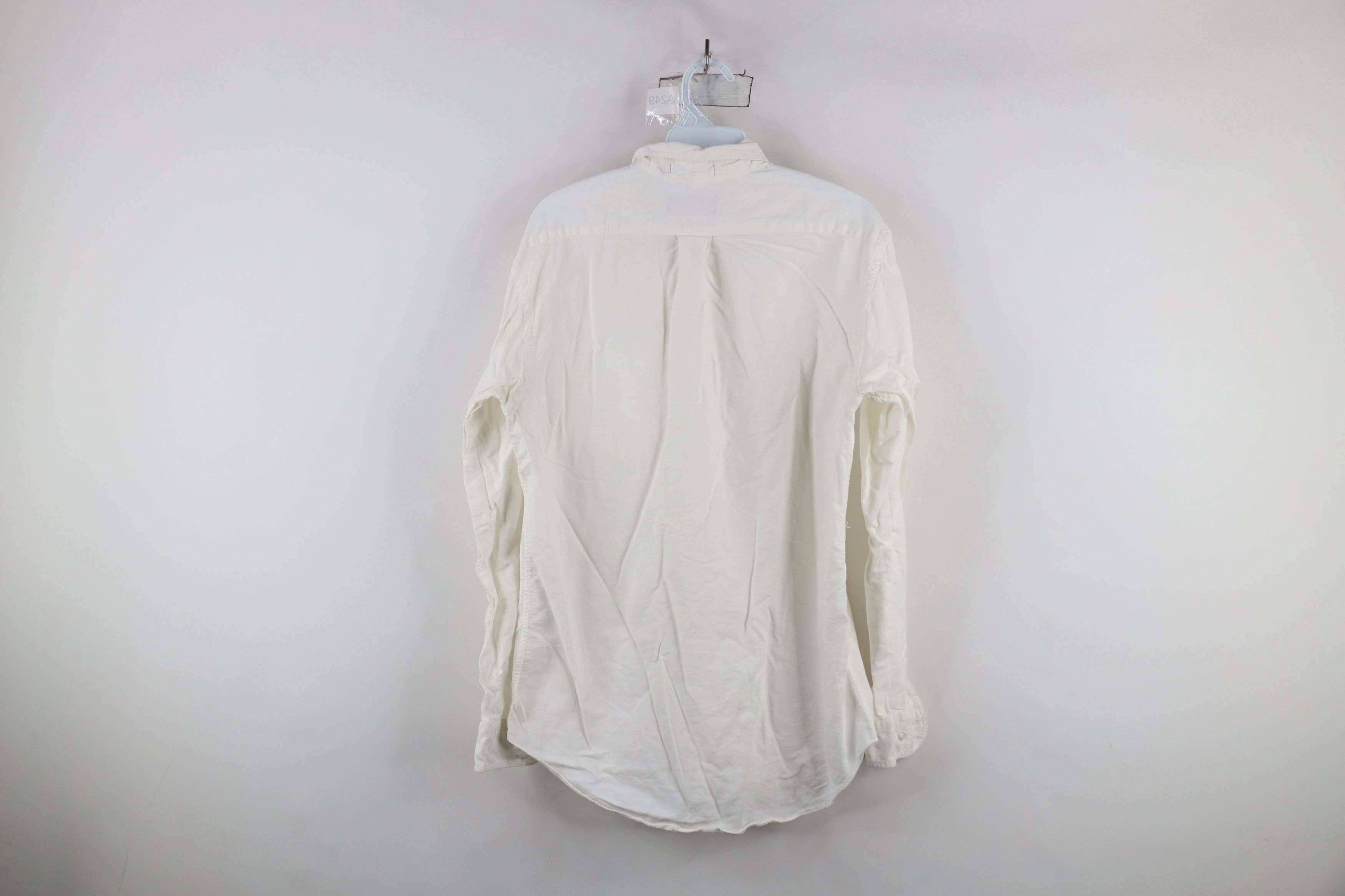 Vintage Vintage 70s Macys Needle Collared Button Down Shirt White Size US M / EU 48-50 / 2 - 10 Thumbnail