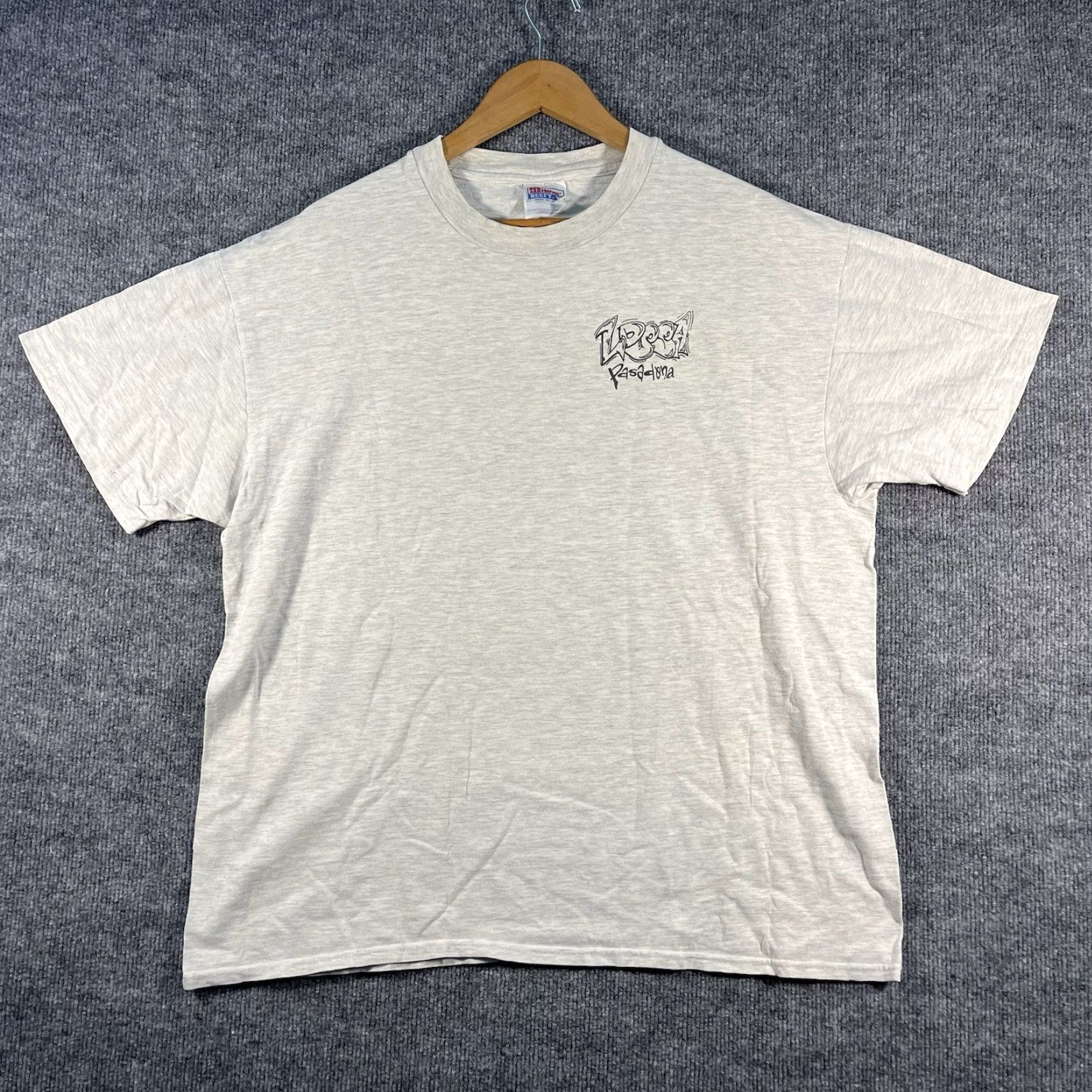 Hanes VINTAGE Hanes T-Shirt 90s Jesus Christ Latter Day Saints Gray XL Mens Religion Size US XL / EU 56 / 4 - 3 Thumbnail