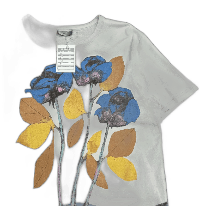 Dior Dior Floral Print Short Sleeve Shirt Size M-2506 Size US M / EU 48-50 / 2 - 1 Thumbnail