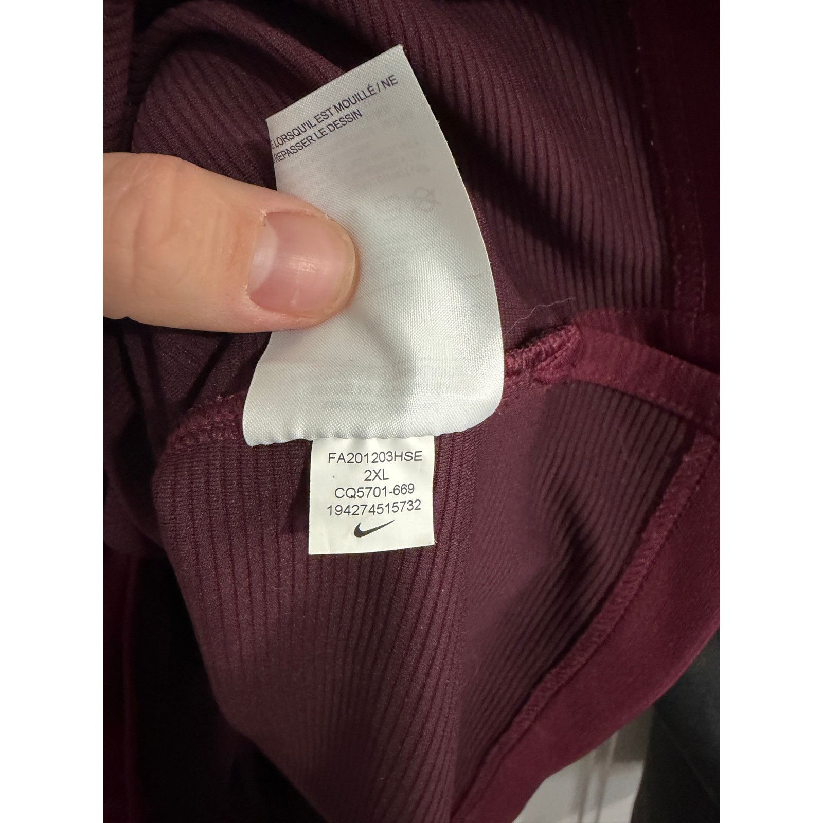 Nike Minnesota Gophers Maroon and Gray Nike 1/4-Zip Size XXL Size US XXL / EU 58 / 5 - 7 Thumbnail