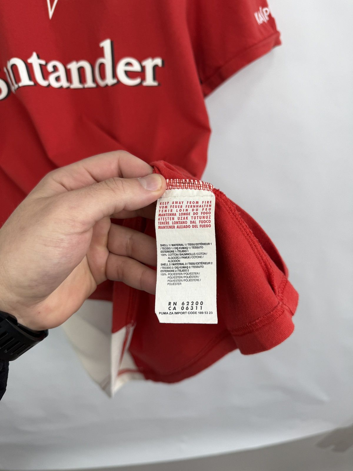 Ferrari × Puma 🇮🇹 Puma Ferrari Scuderia Michael Formula 1 Pirelli Santander Size US M / EU 48-50 / 2 - 8 Thumbnail