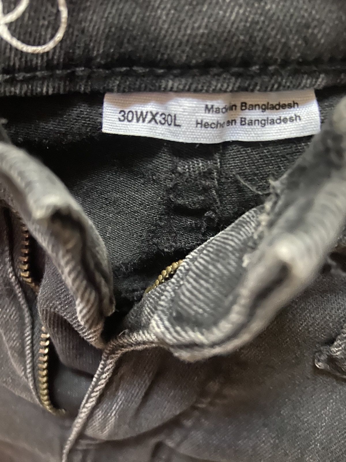 Vintage Slightly Ripped Skinny Jeans Size US 30 / EU 46 - 3 Thumbnail