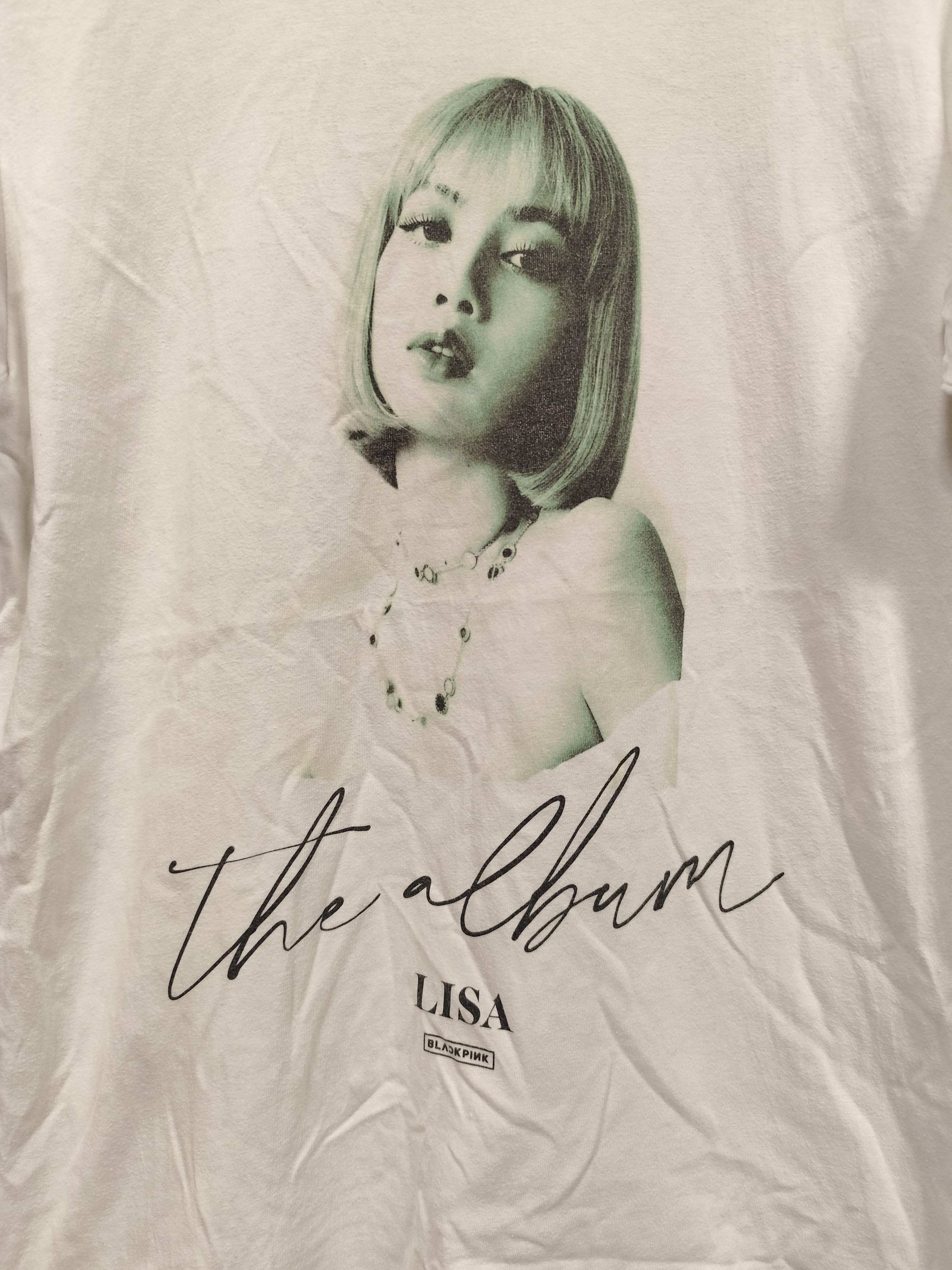 Band Tees T Shirt Lisa Blackpink 'the album' Size US M / EU 48-50 / 2 - 2 Thumbnail