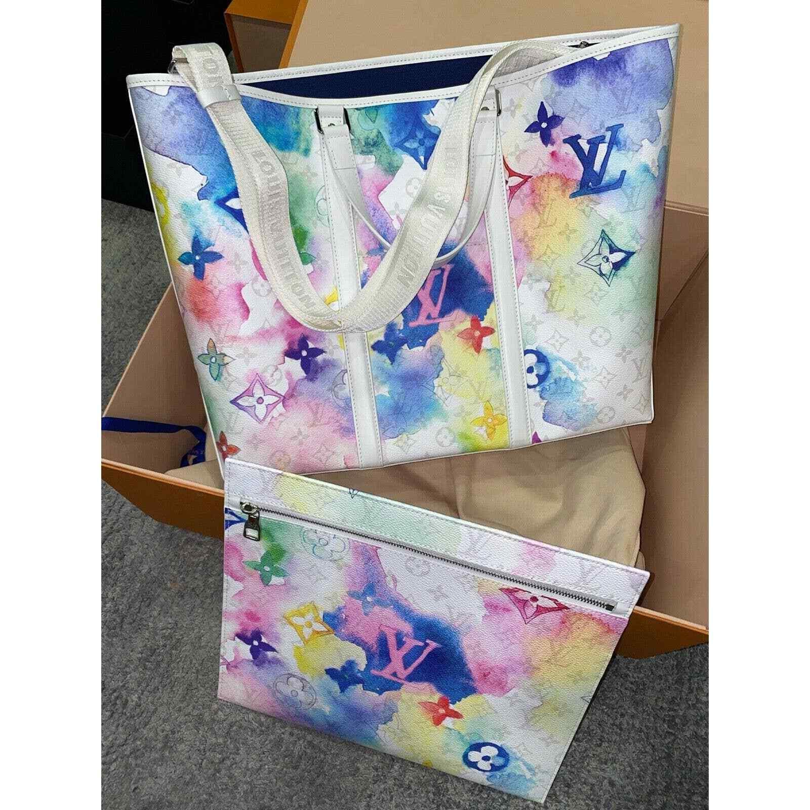 Louis Vuitton Louis Vuitton Watercolor Monogram Logo Shoulder Bag Size ONE SIZE - 4 Thumbnail
