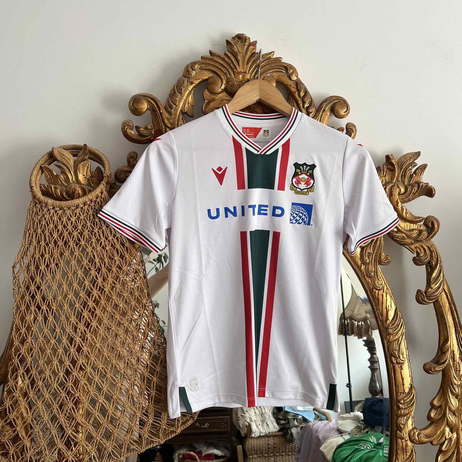 Macron Wrexham Away Football Shirt Macron Soccer Jersey Size XS Size US XS / EU 42 / 0 - 1 Thumbnail