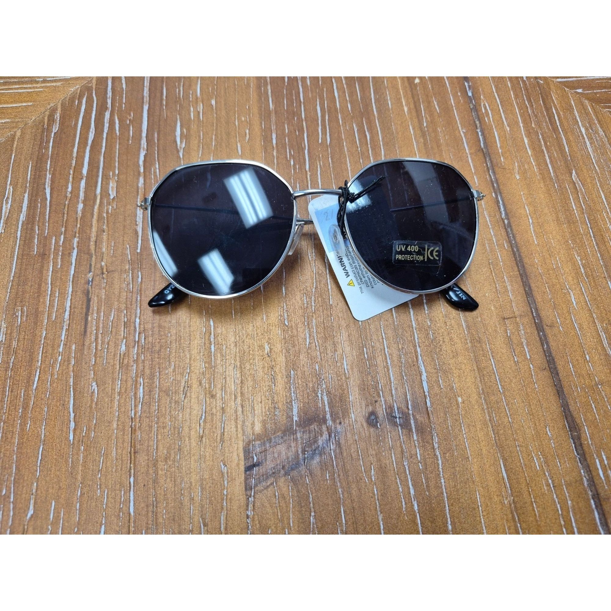 Other Golondrina UV400 Womens Round Sunglasses With Silver Metal F Size ONE SIZE - 1 Thumbnail