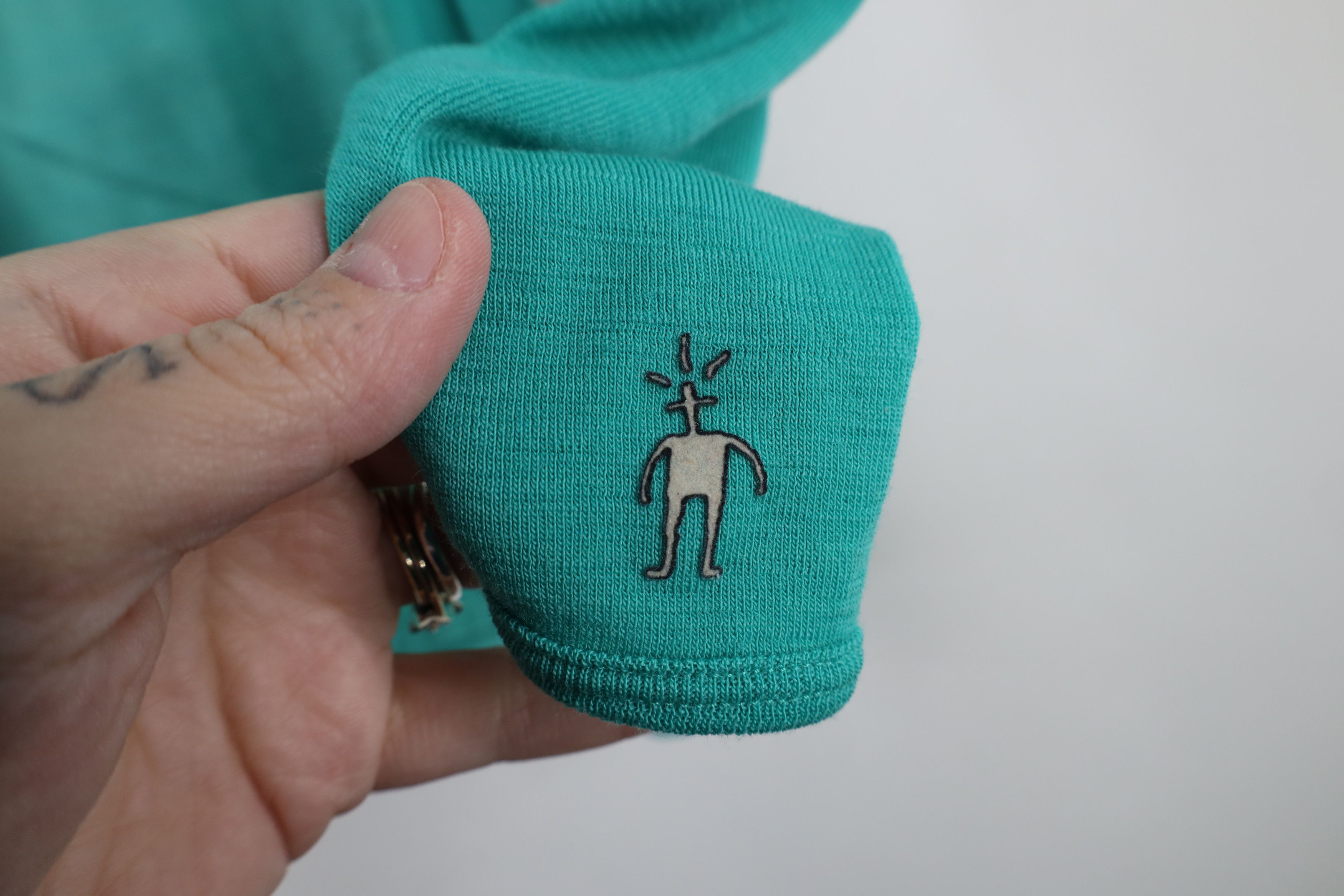 Smartwool × Vintage Smartwool Distressed Merino Wool Half Zip Pullover Sweater Size XS / US 0-2 / IT 36-38 - 4 Thumbnail