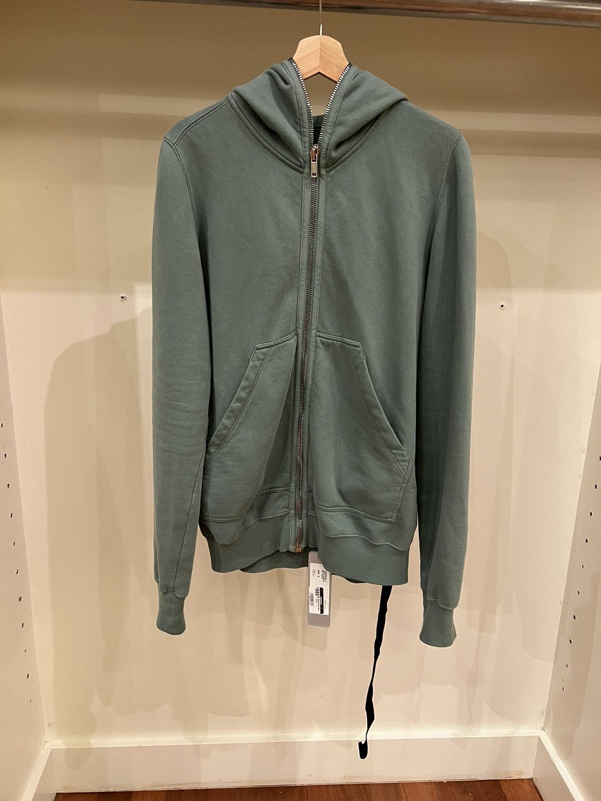 Pre-owned Rick Owens Drkshdw Gimp Hoodie Aqua