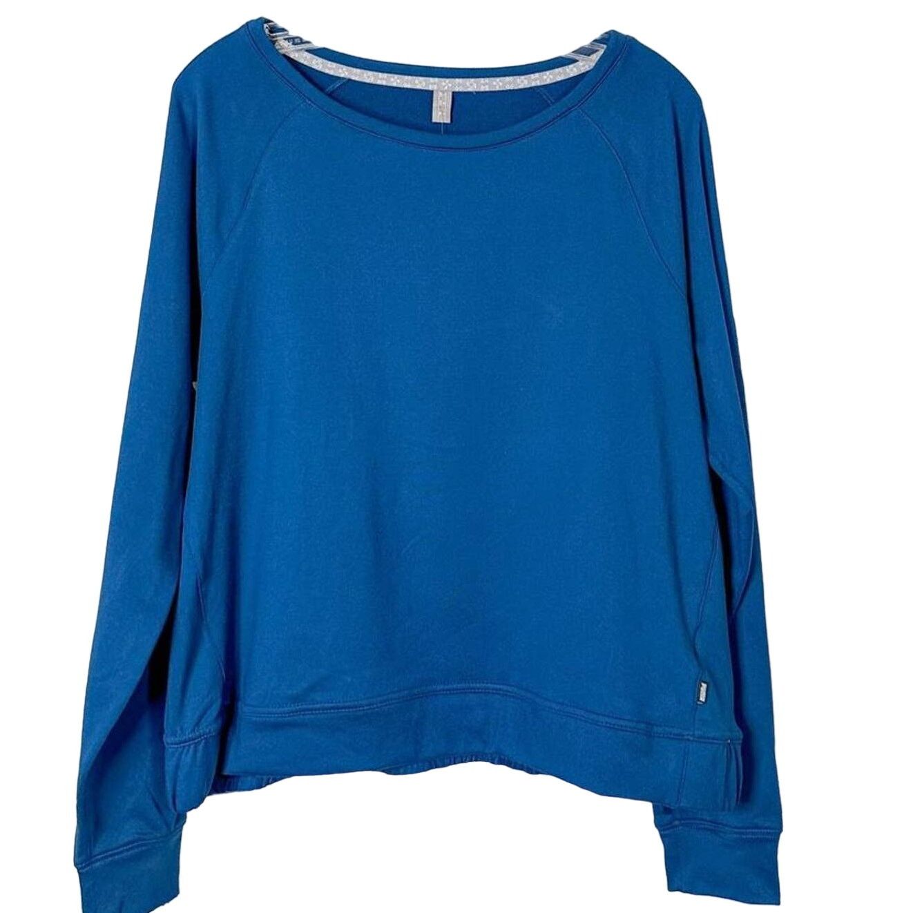 Puma Puma Boat Neck Pullover Sweatshirt Blue Size Large NWT Size L / US 10 / IT 46 - 1 Thumbnail