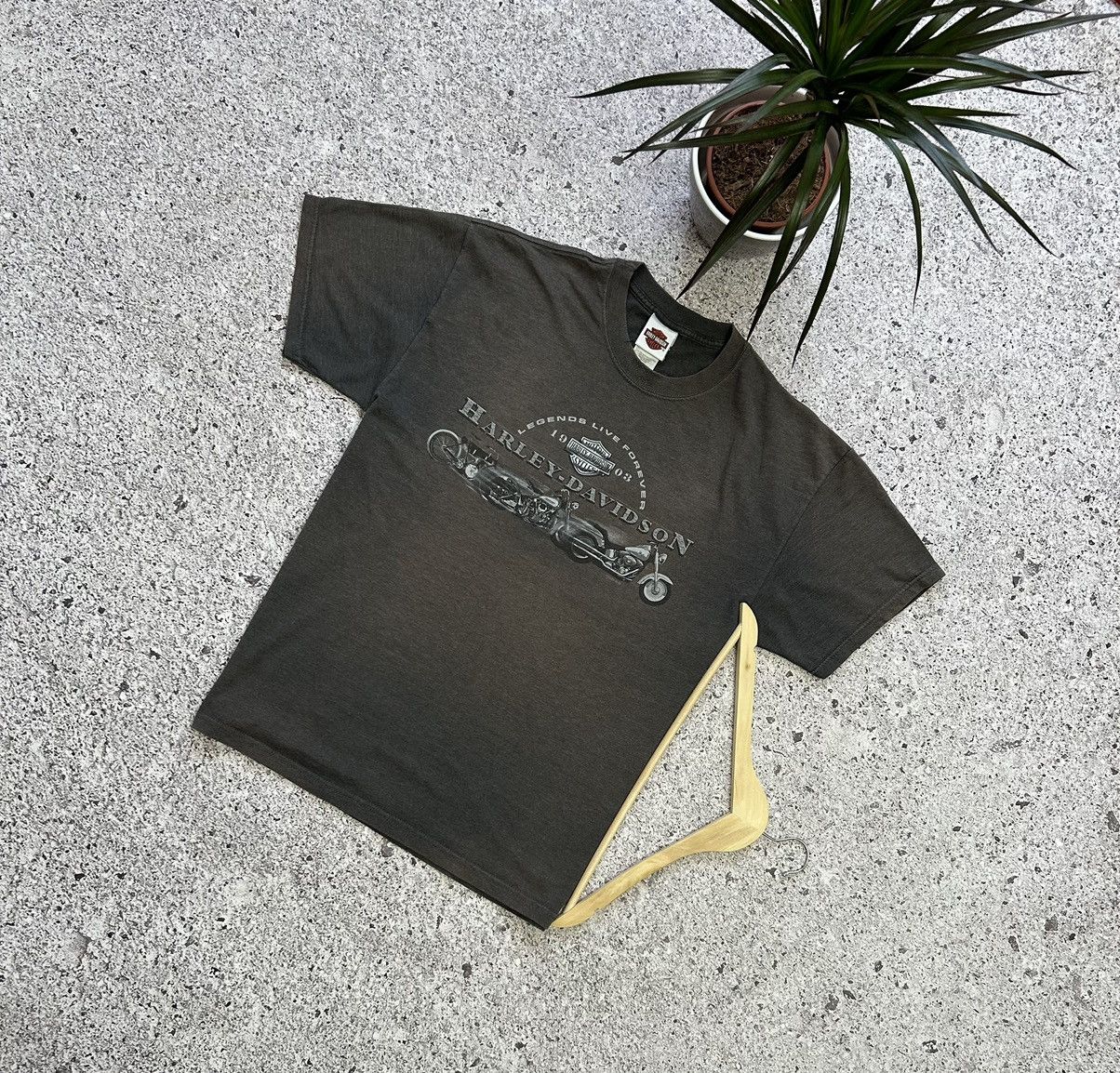 Band Tees × Harley Davidson × Vintage Vintage House Of Harley Davidson Milwaukee USA 2005 Tee Size US L / EU 52-54 / 3 - 2 Thumbnail